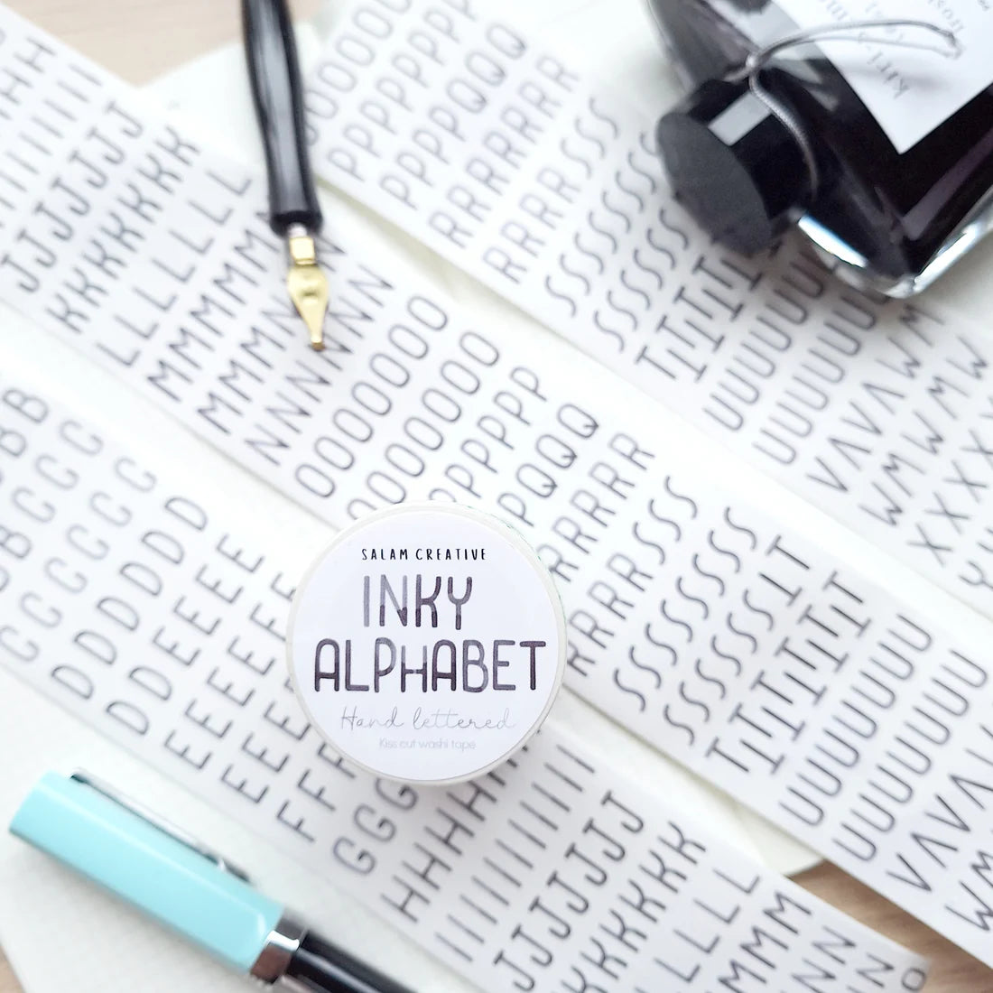 Alphabet Washi Tapes