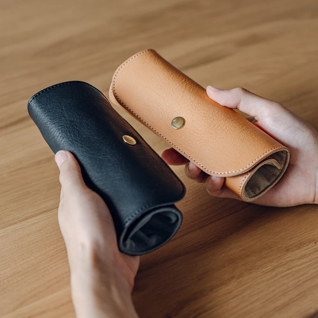 5-Slot Roll Pen Case (Tochigi Leather)