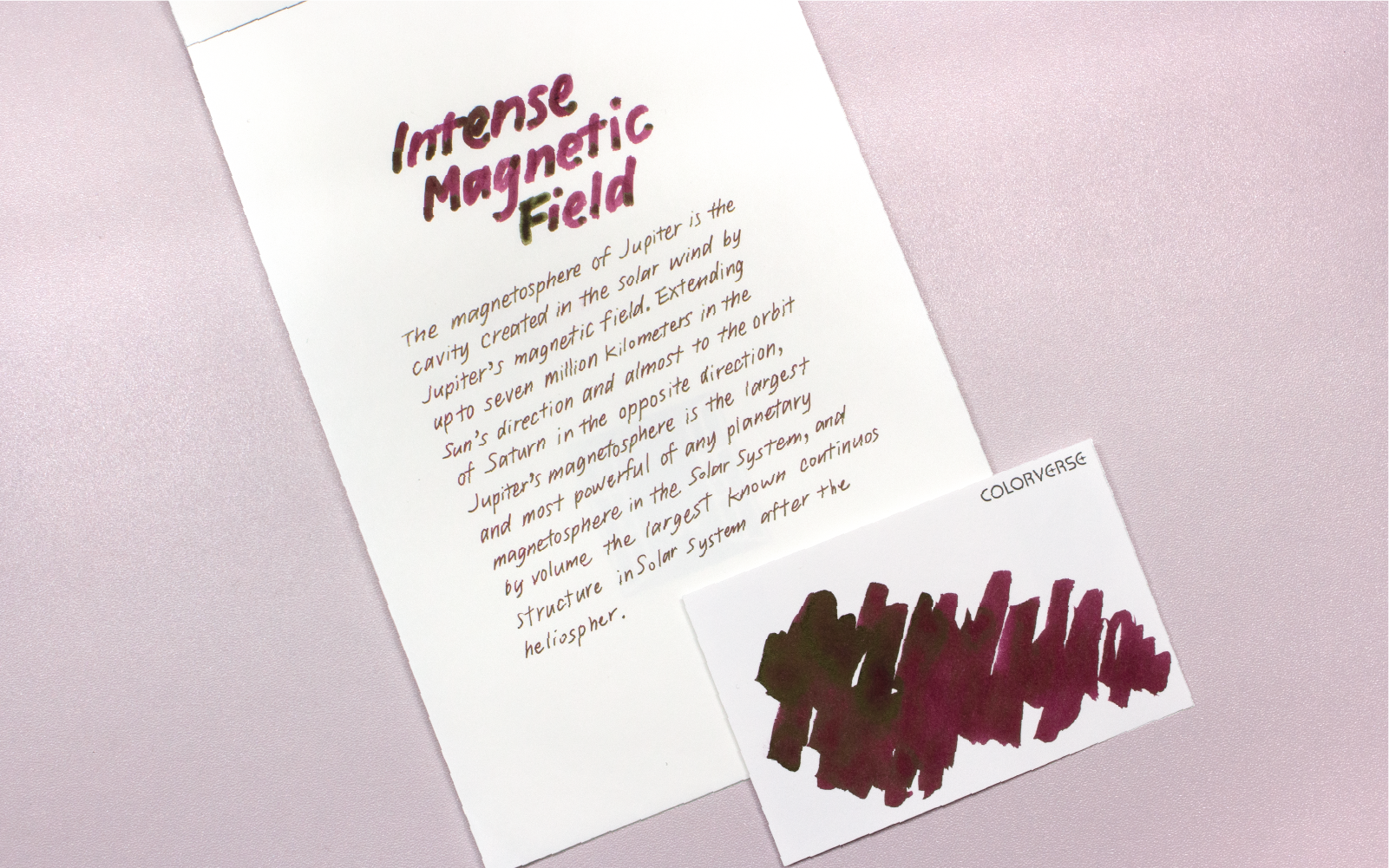 Bow Shock & Intense Magnetic Field