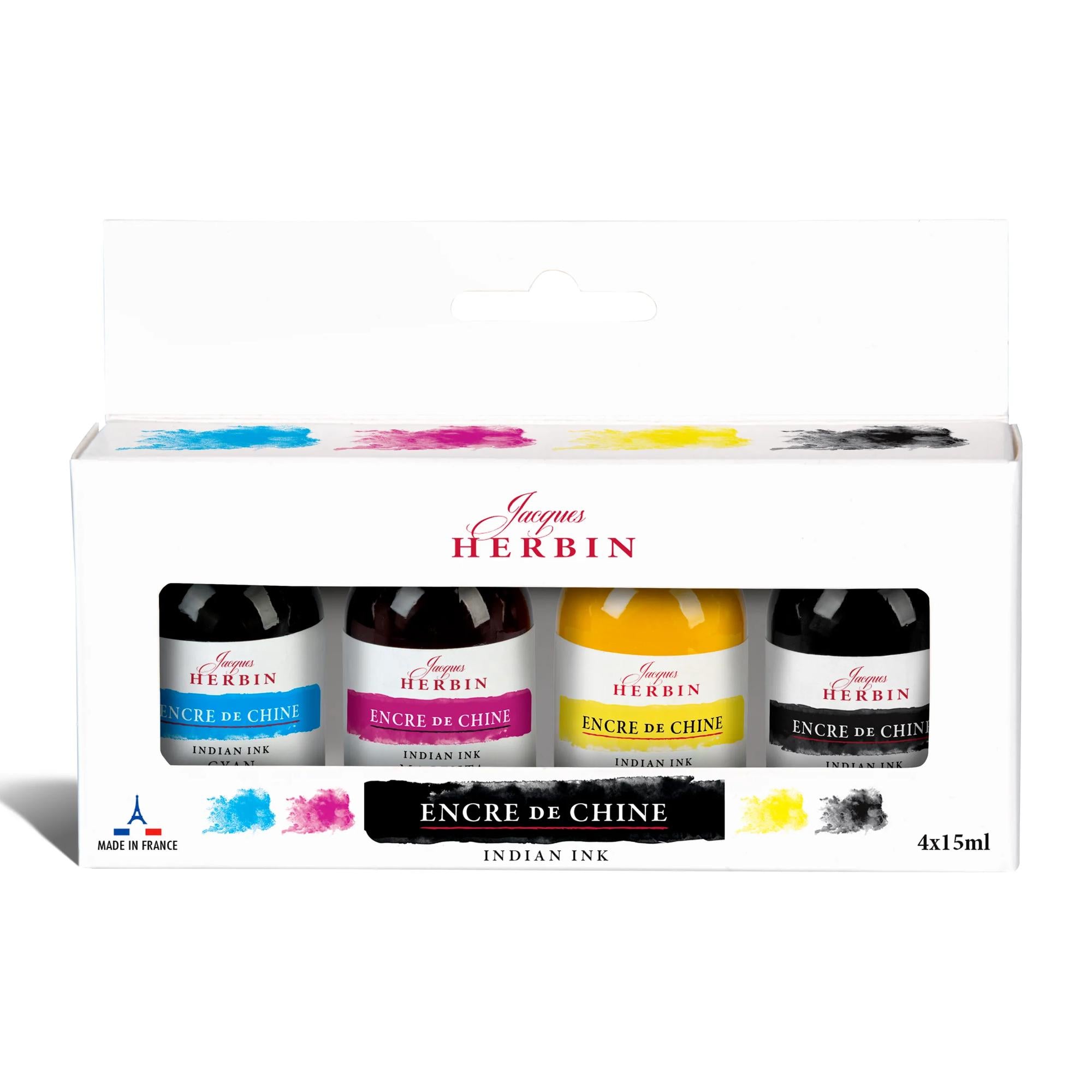 Pigmented India Ink Set