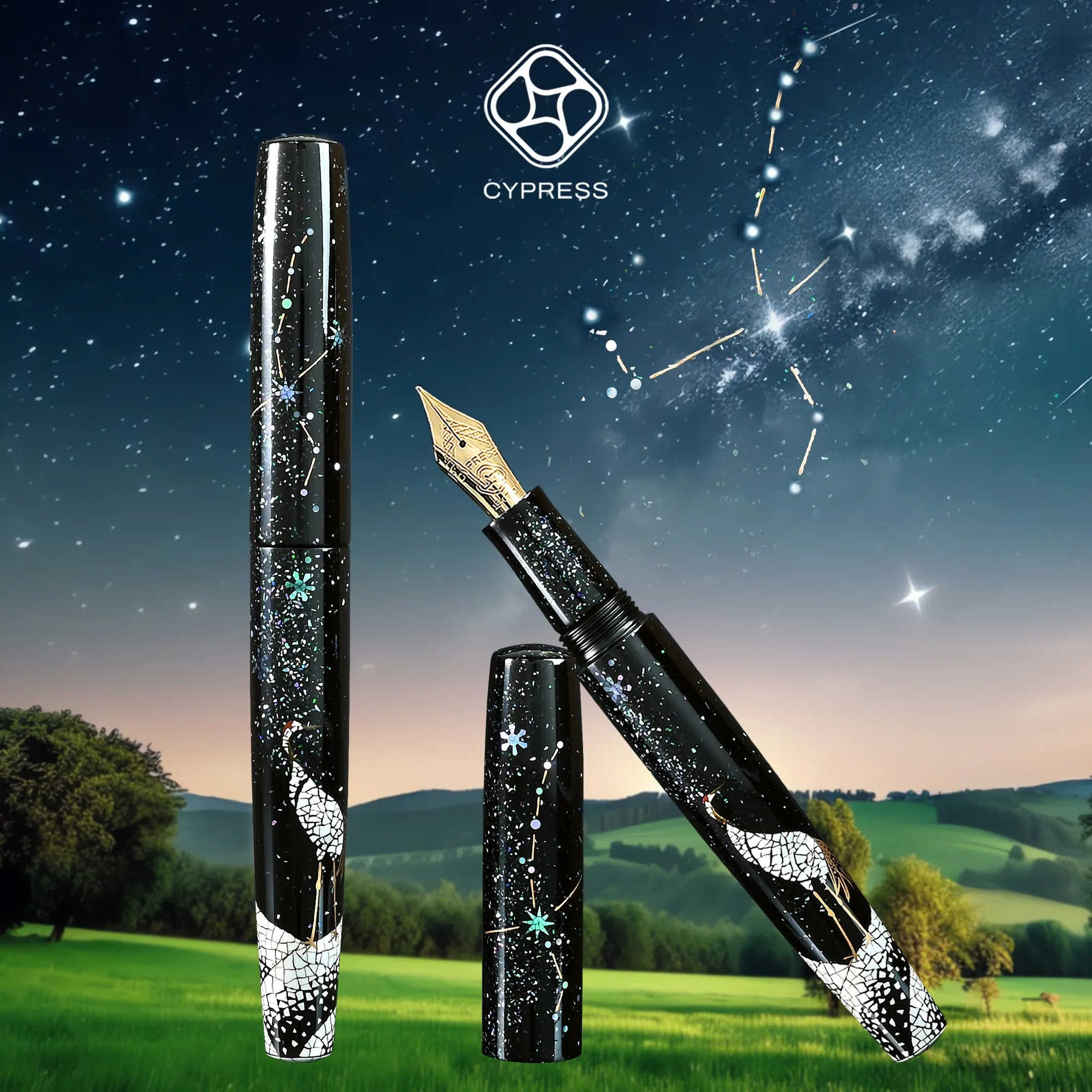 Eggshell Raden – Grus at Starry Dusk