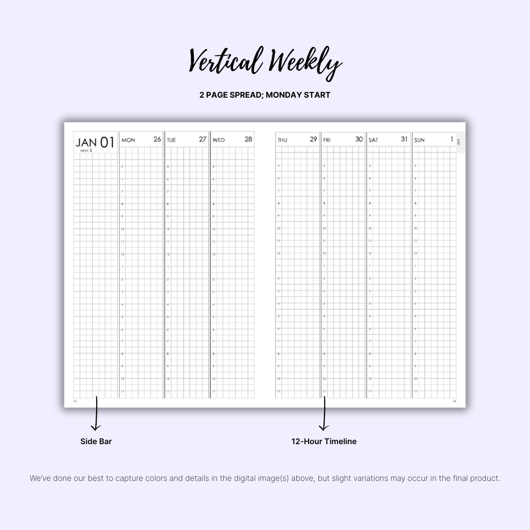 2026 Plans - Weekly Duo (PRE-ORDER)