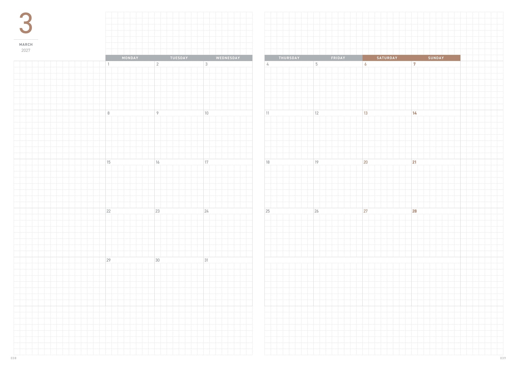 2026 REGULAR PLANNER - English ver. A5