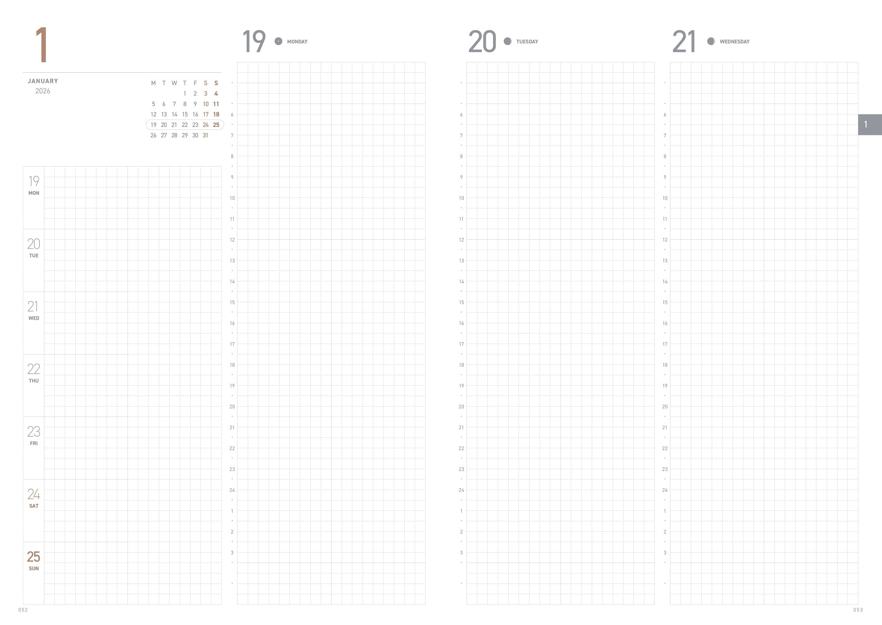 2026 REGULAR PLANNER - English ver. A5