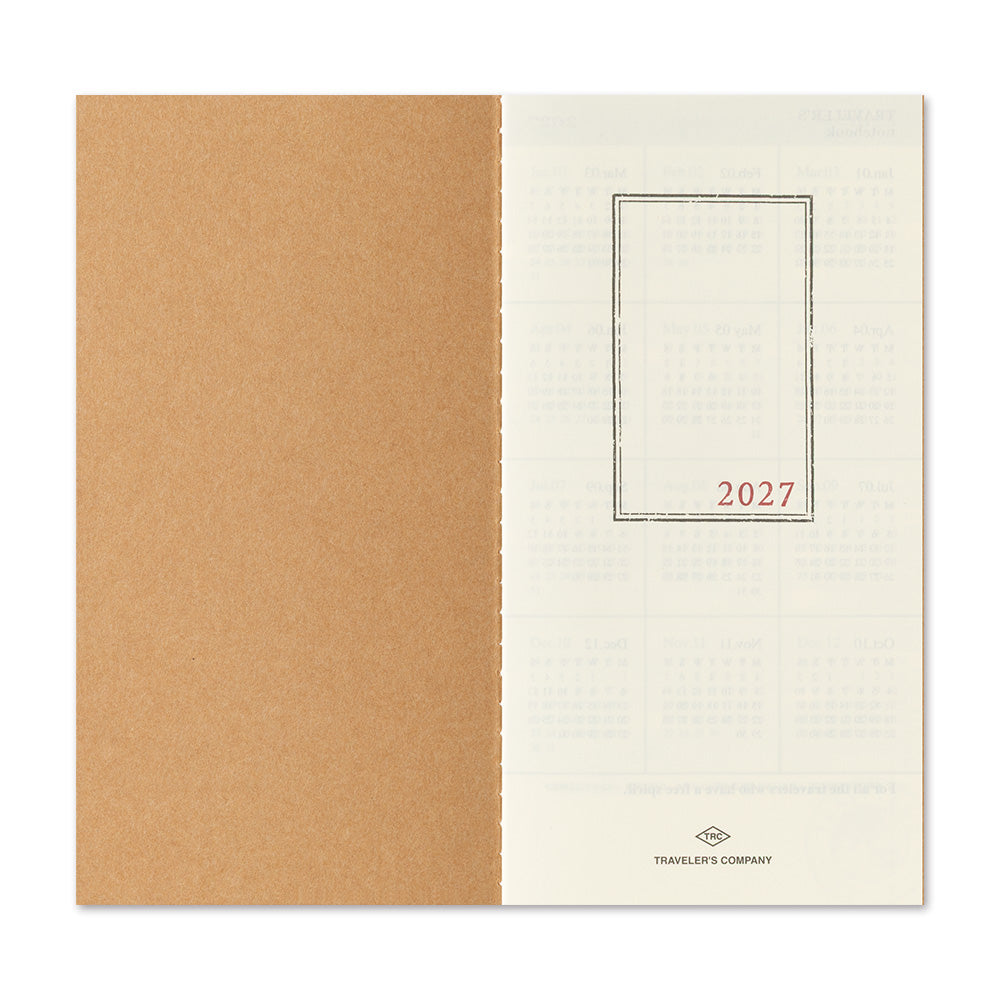 Refill 2027 Monthly (Pre-Order)
