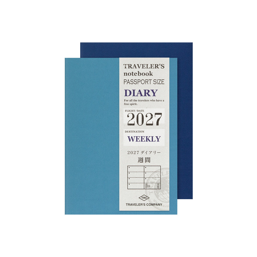 Passport Size Refill 2027 Weekly (Pre-Order)