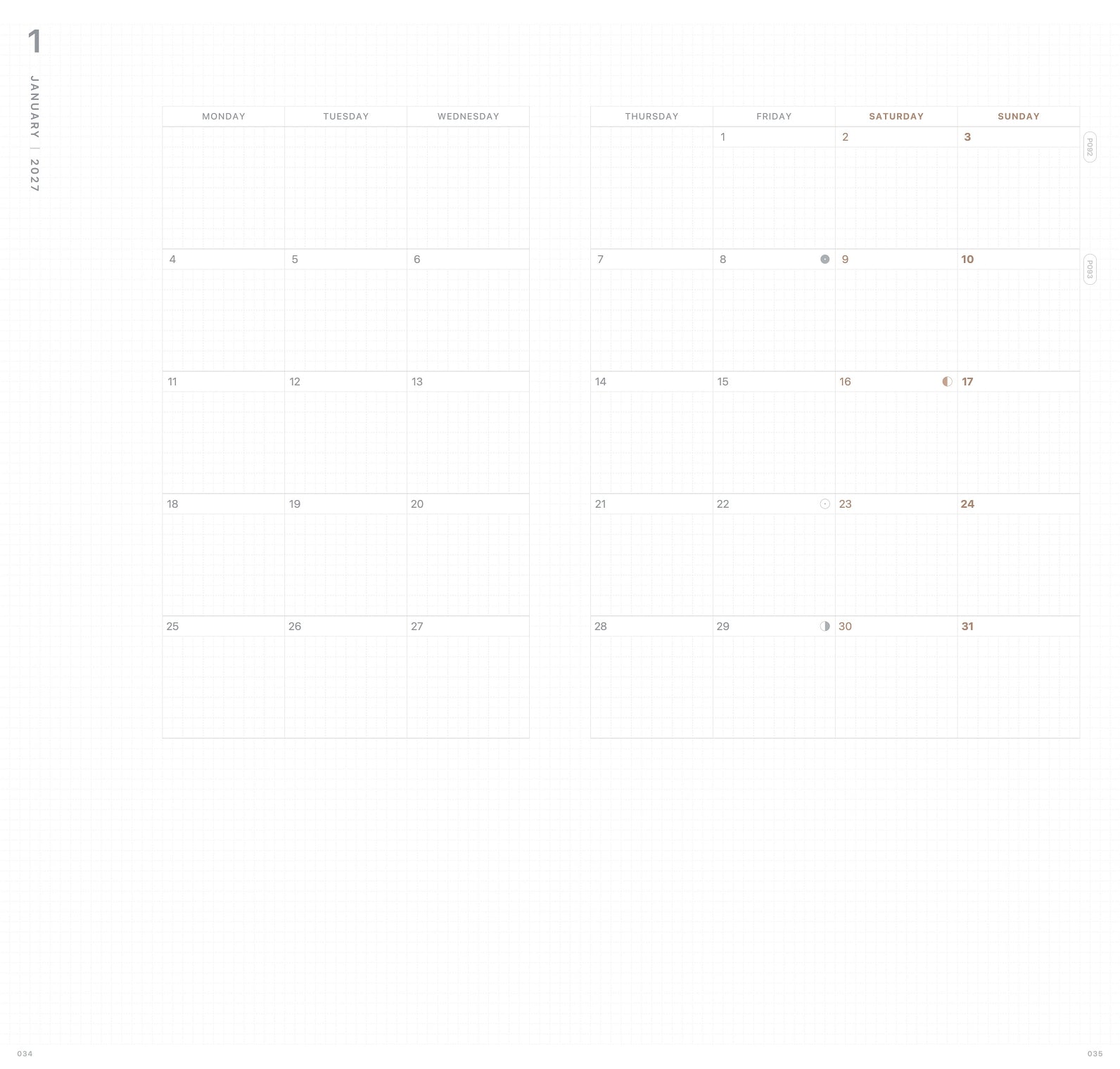 2026 SLIM BIWEEK PLANNER