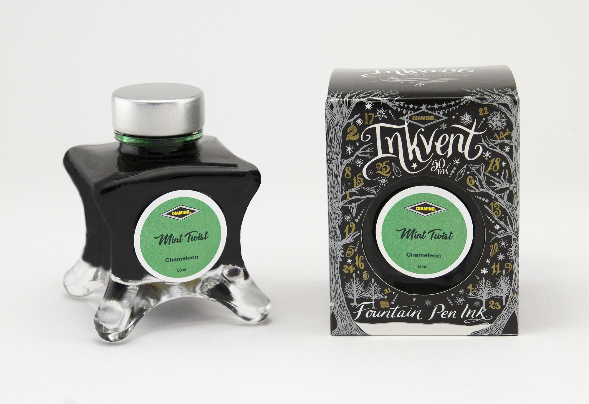 Inkvent Black - Mint Twist