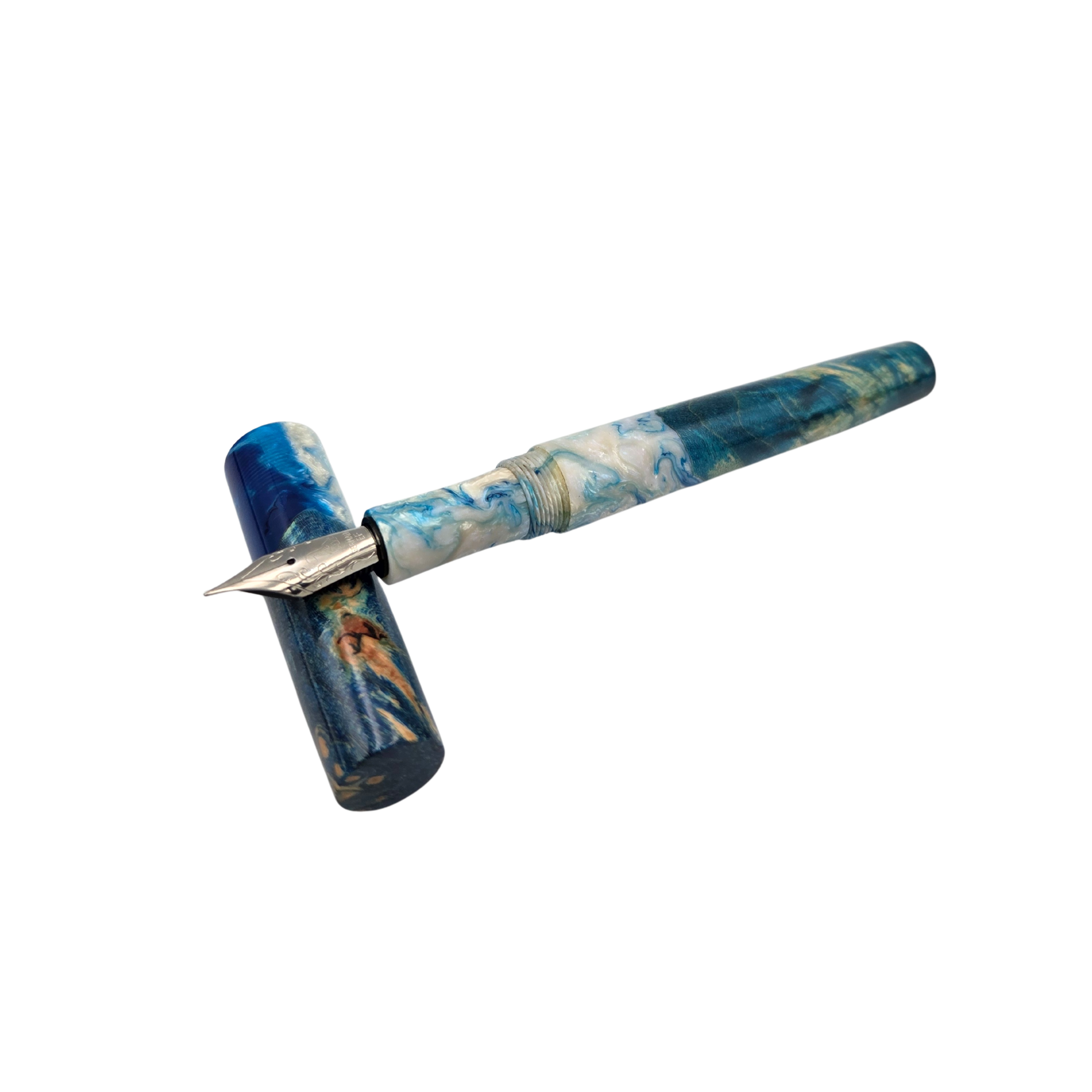 Blue Dyed Big Leaf Maple