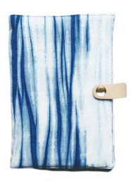 Pure Cotton Indigo Dyed 7 Pen Pencase