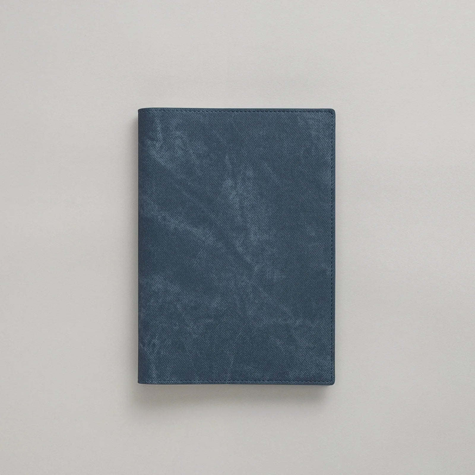 Vegan Leather Planner Cover - Washed Blue (NEW) (Pre-Order)