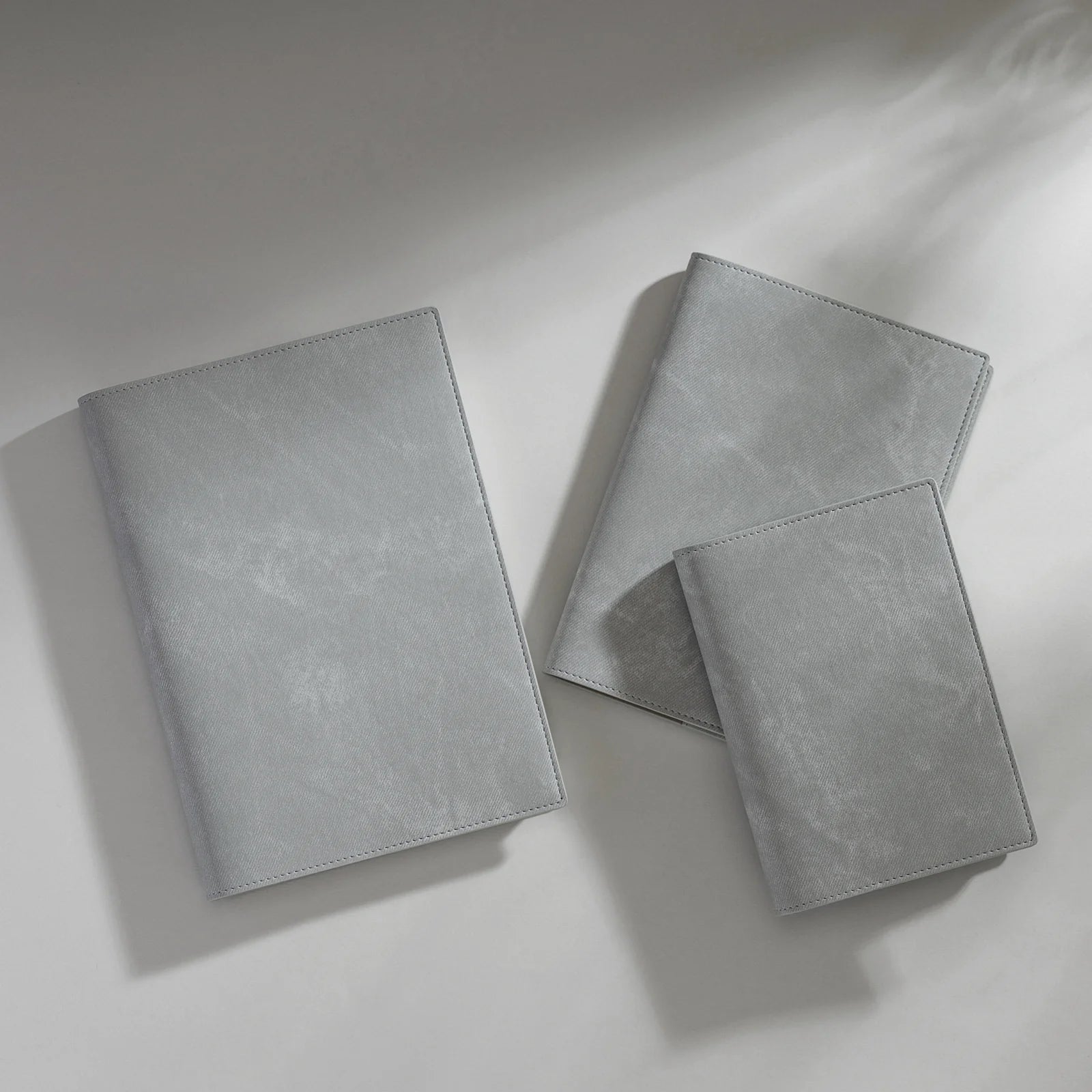 Vegan Leather Planner Cover - Slate Gray (NEW) (Pre-Order)