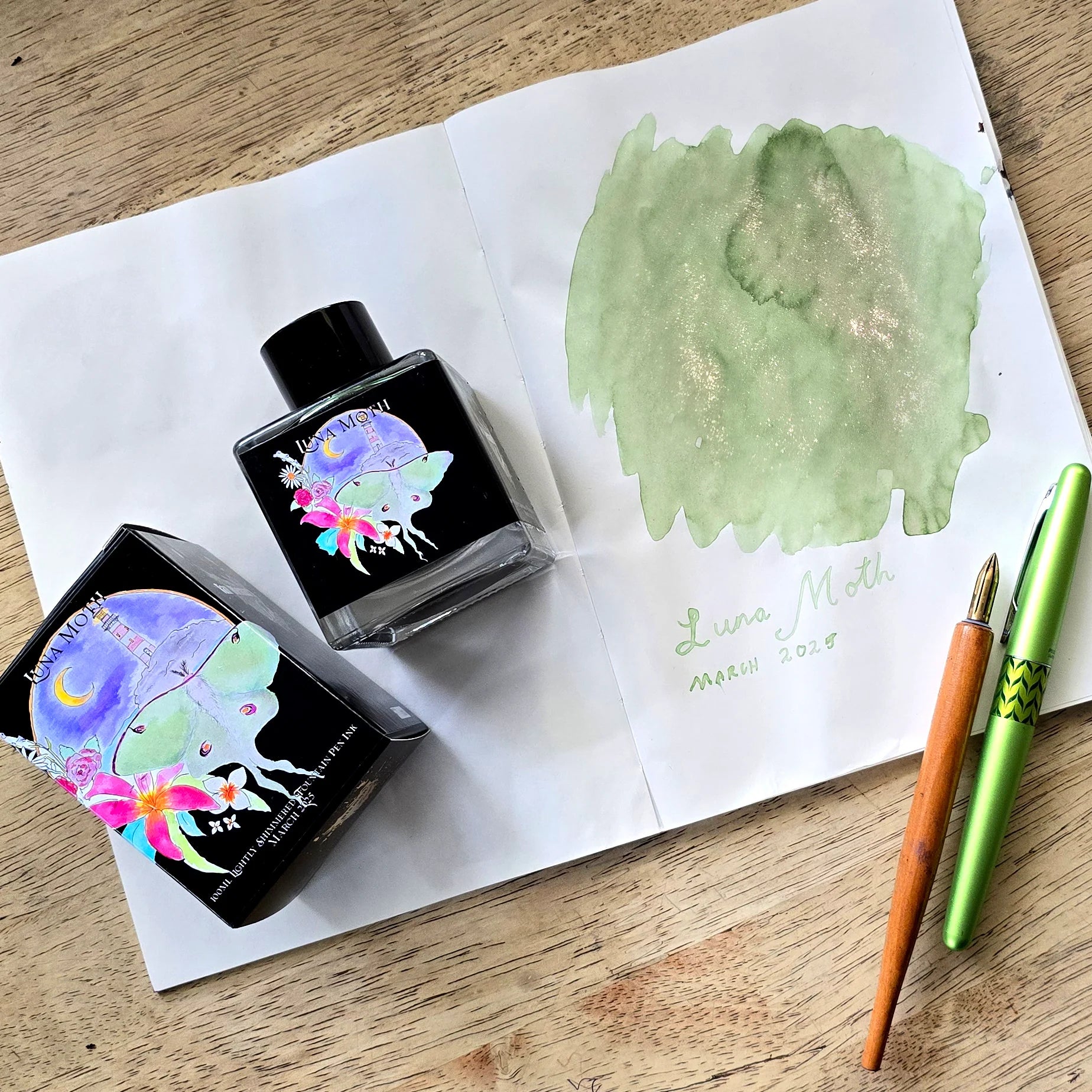 Van Dieman's Inks 2025 March: Luna Moth