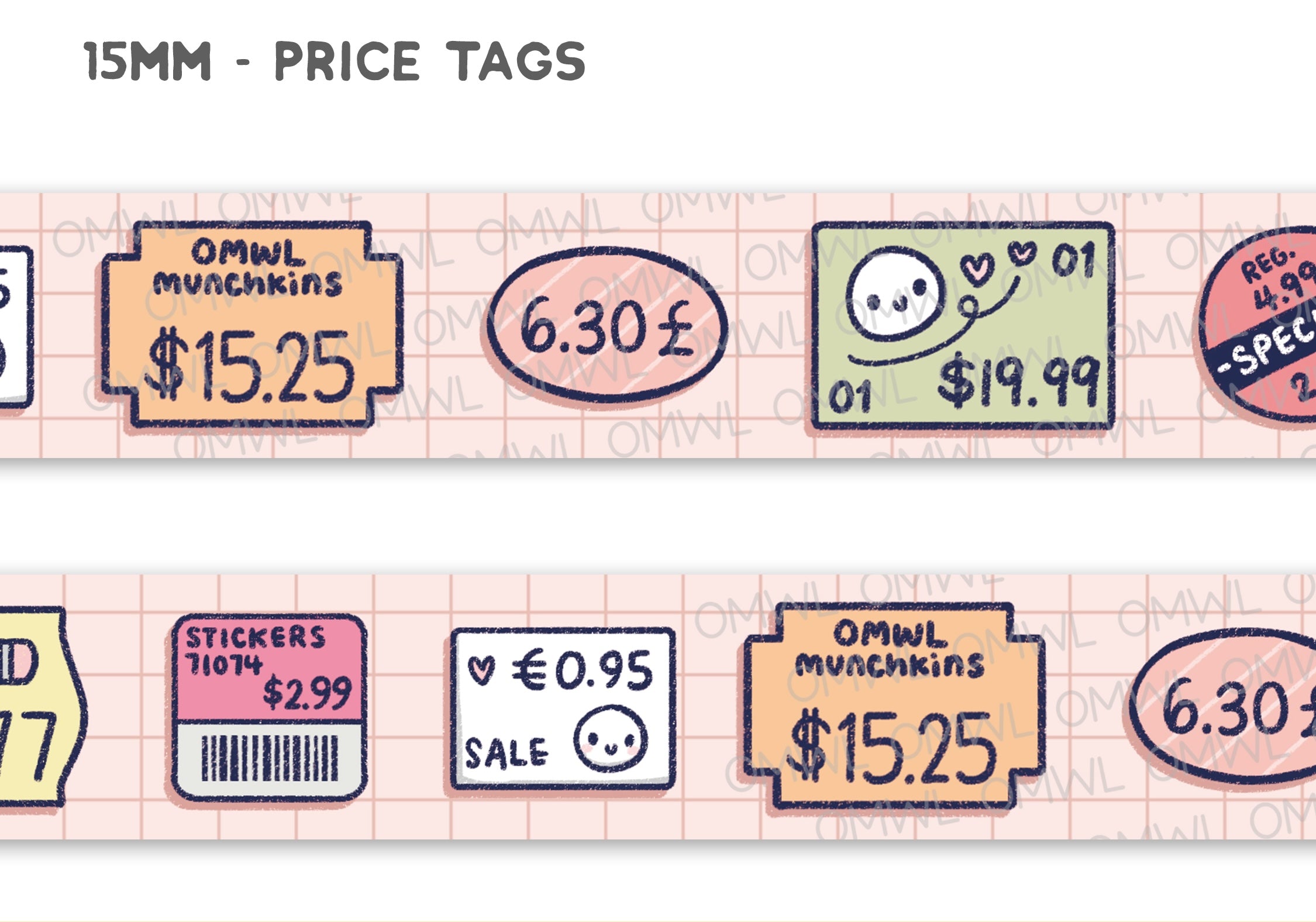 Price Tags (15mm)