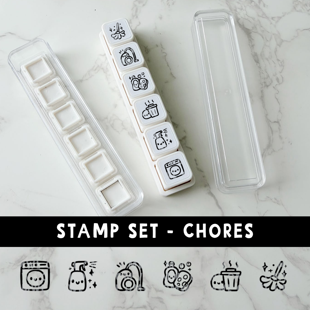 6-IN-1 PUNCH STAMP - Chores