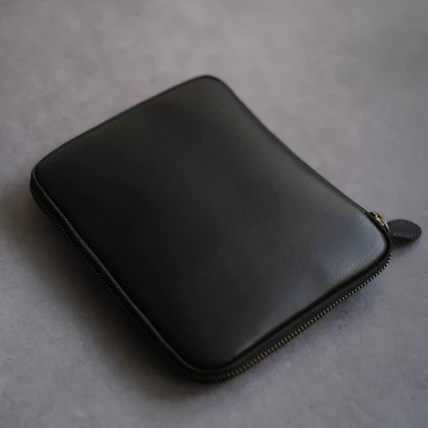 10-Slot Zip Pen Case (Tochigi Leather)