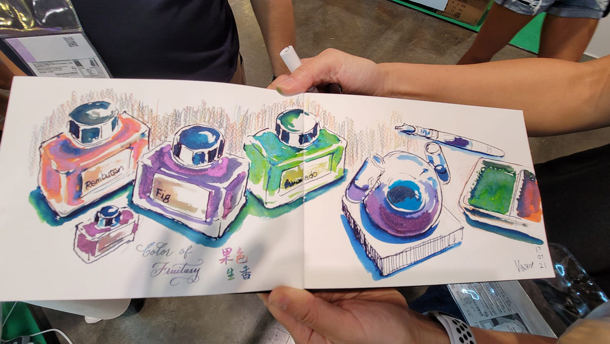 Colors of Fruitasy Ink Set