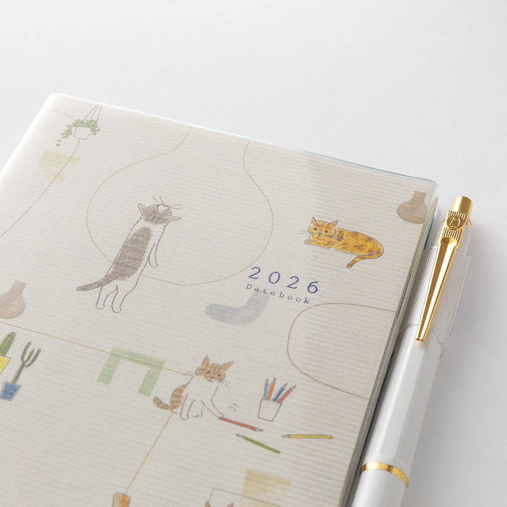 Pocket Diary A6 Cat 2026