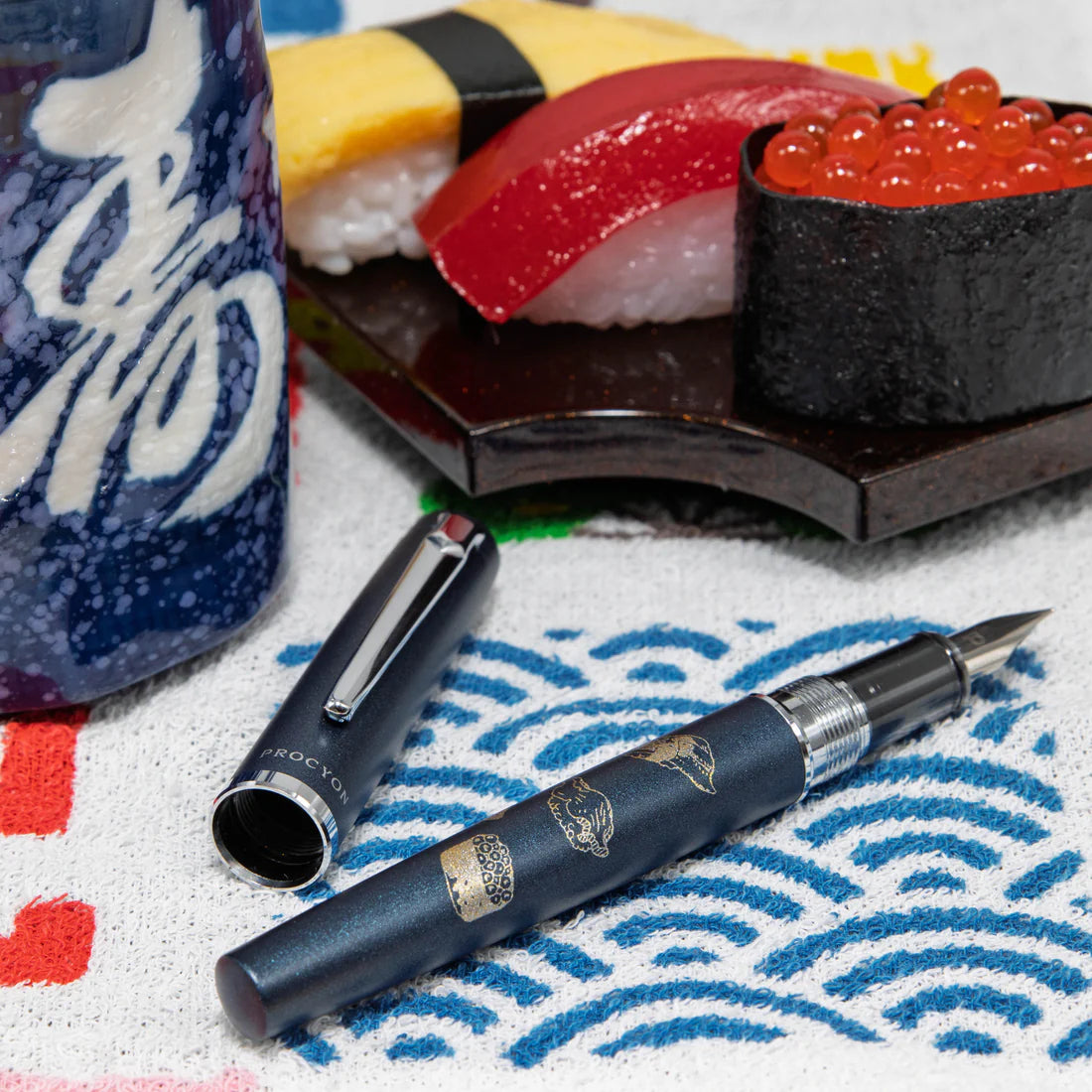 PRO・Sushi・ON (PROCYON fountain pen) (BUNGUBOX x PLATINUM)