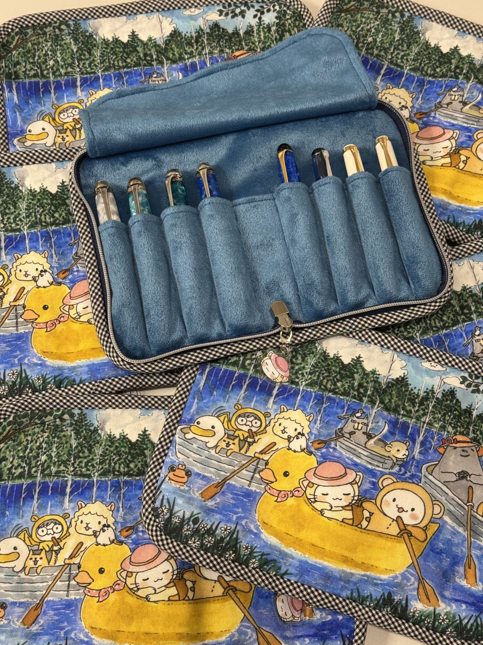 Blue Lake Pen Case