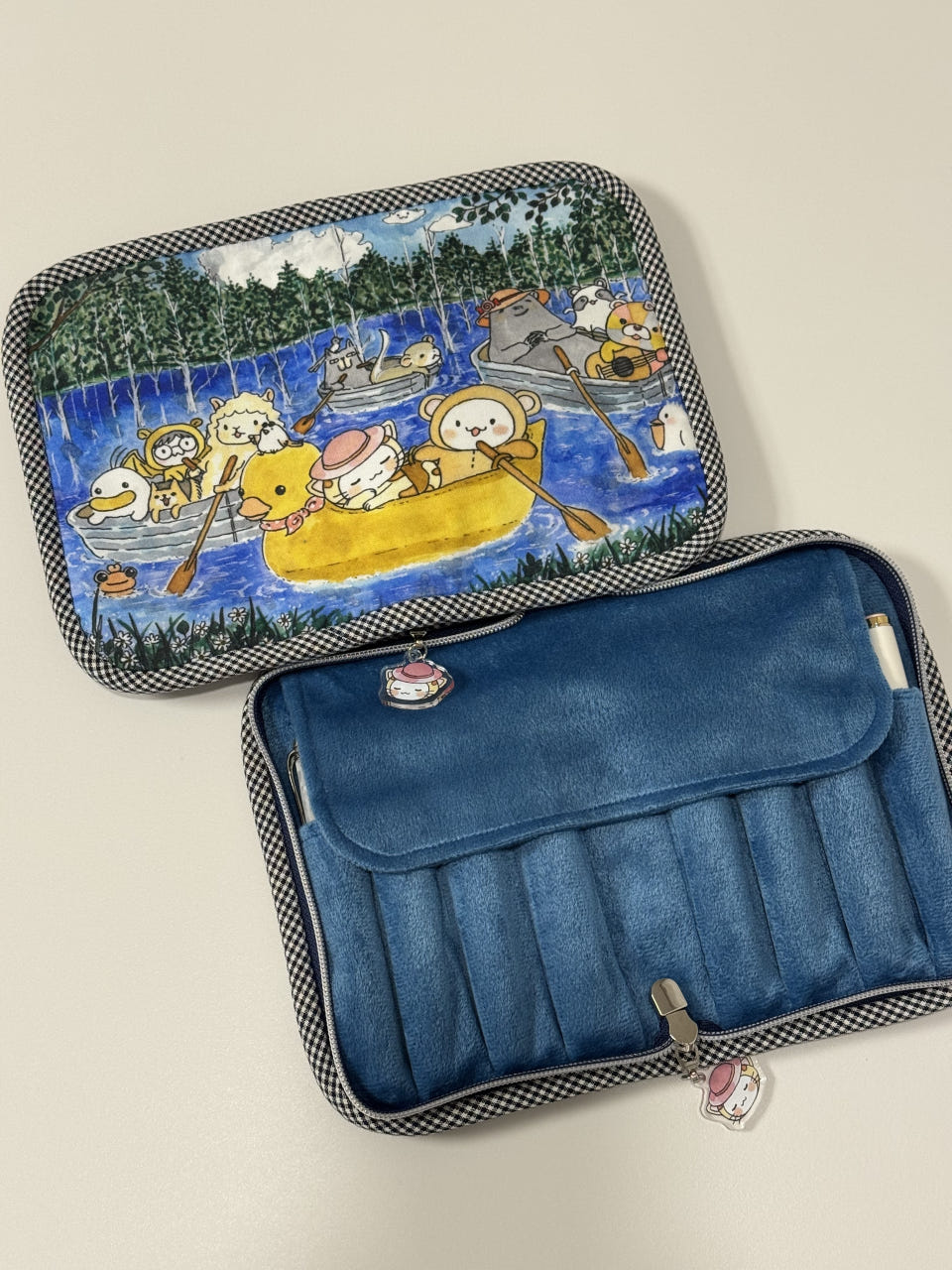 Blue Lake Pen Case