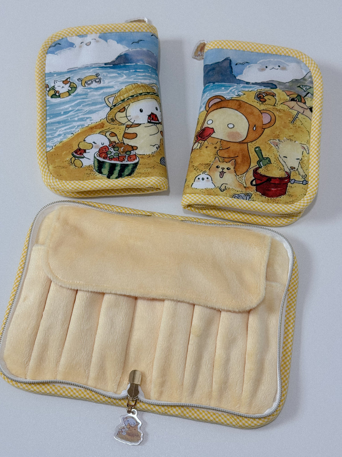 Sand Castle on the Beach Pen Case