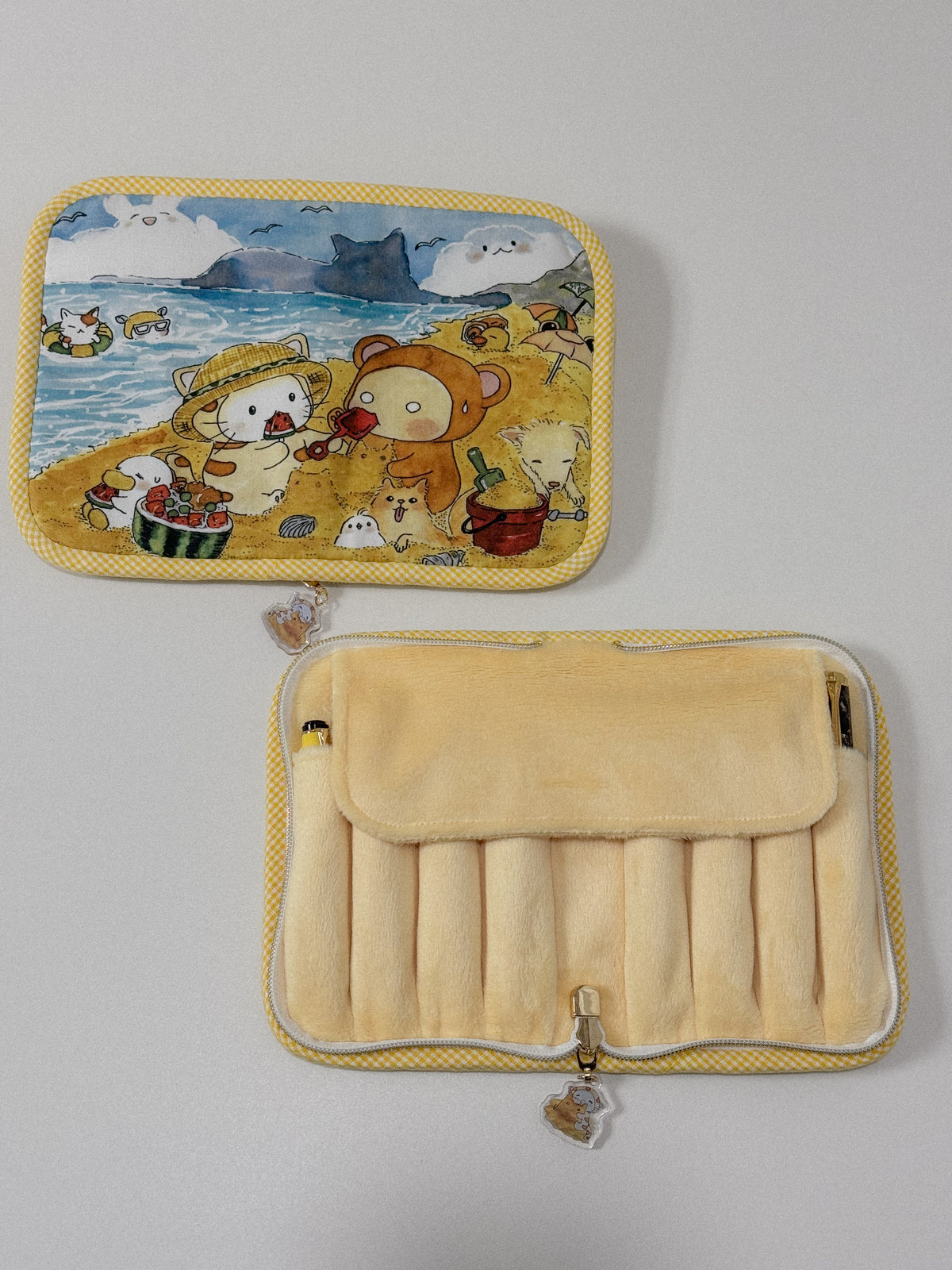 Sand Castle on the Beach Pen Case