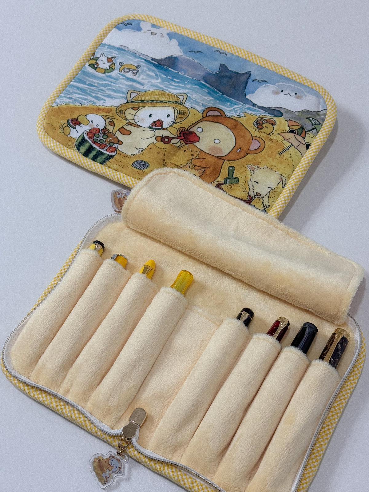 Sand Castle on the Beach Pen Case