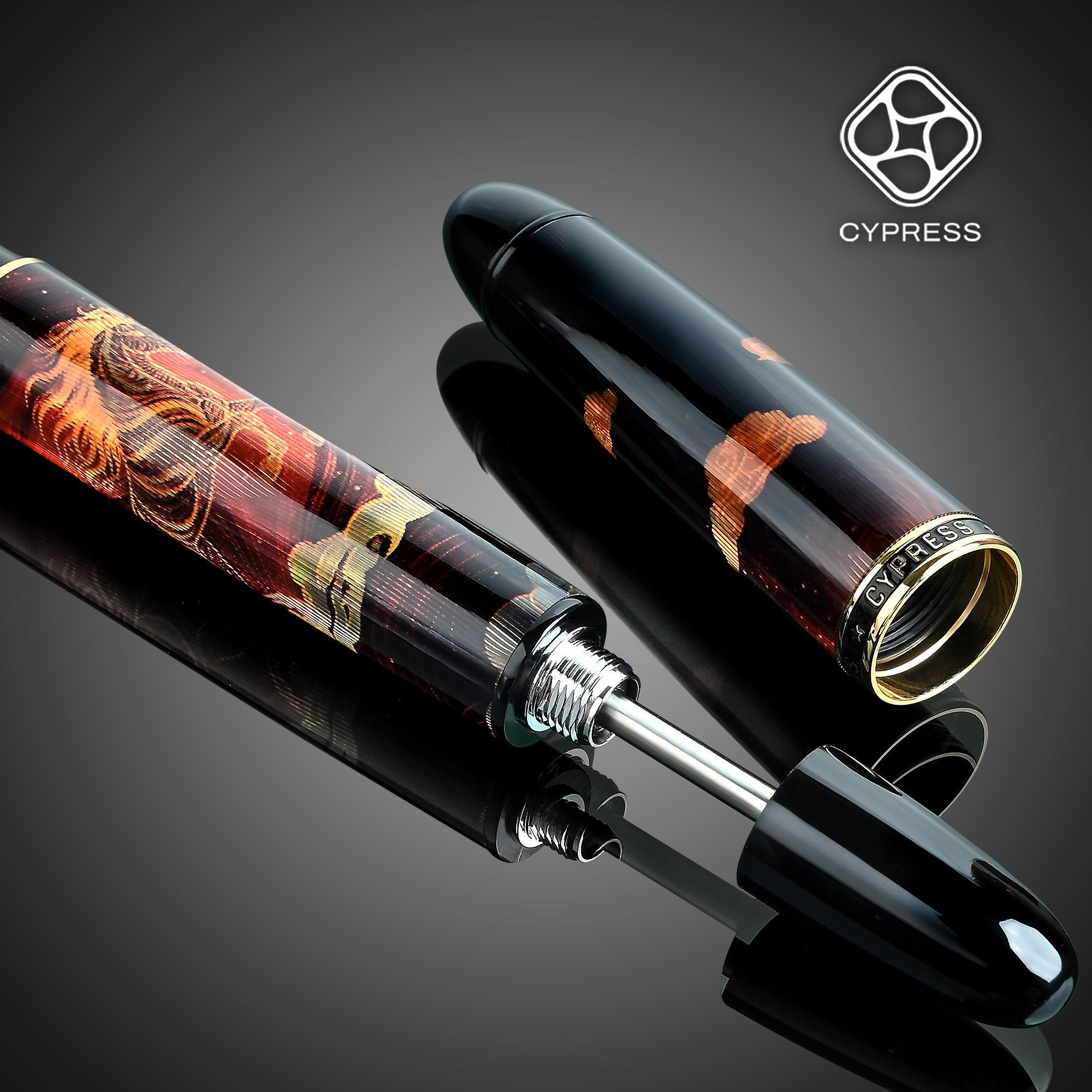 Crimson Horse in the Clouds (Vacuum Filling System)