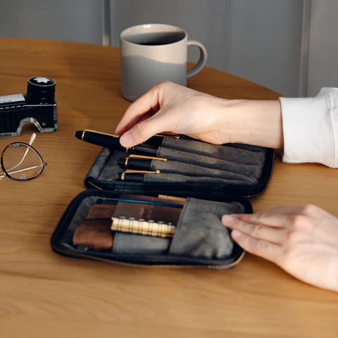 Stationery Pouch (Tochigi Leather)