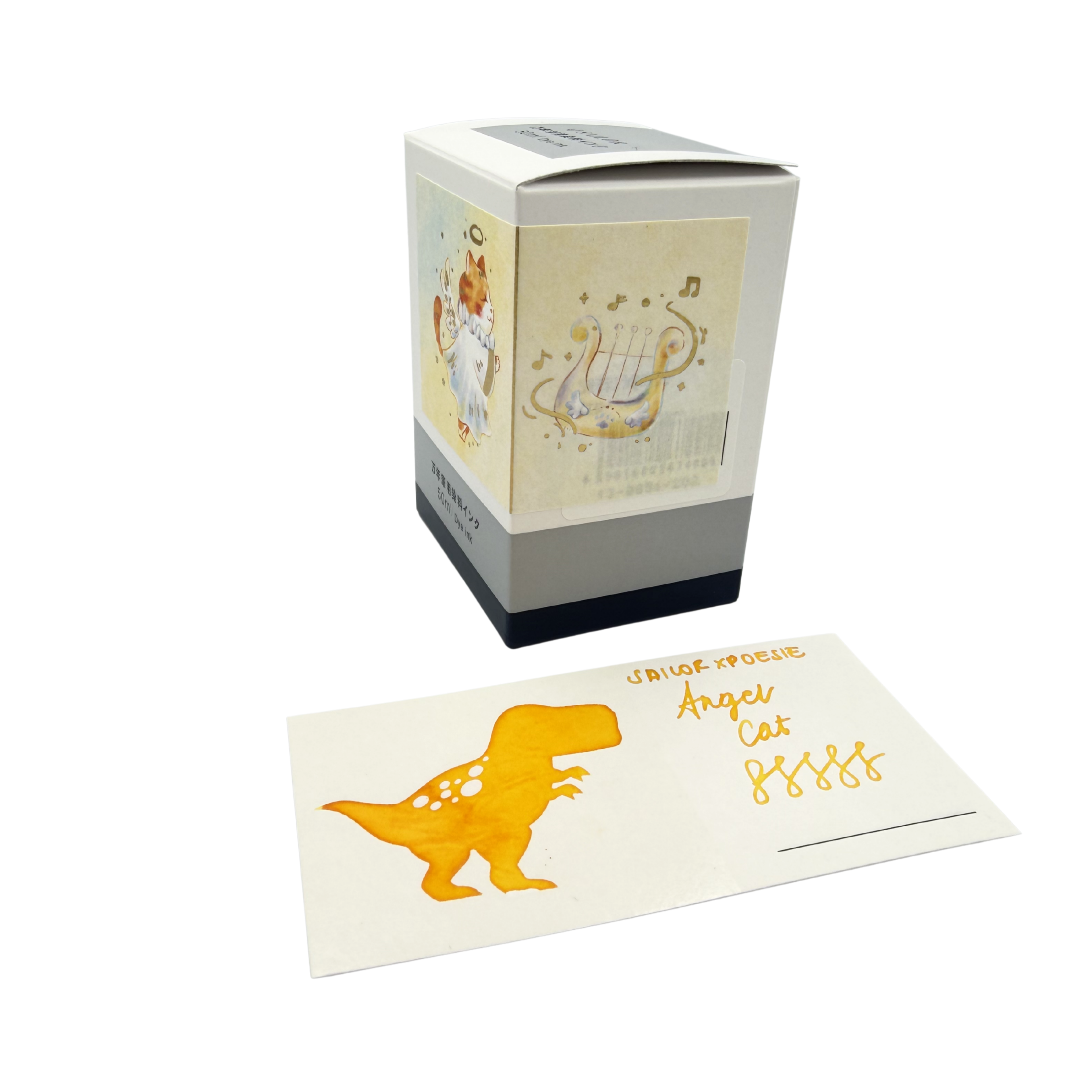 "Angel Cat" Poesie Original Bottled Ink