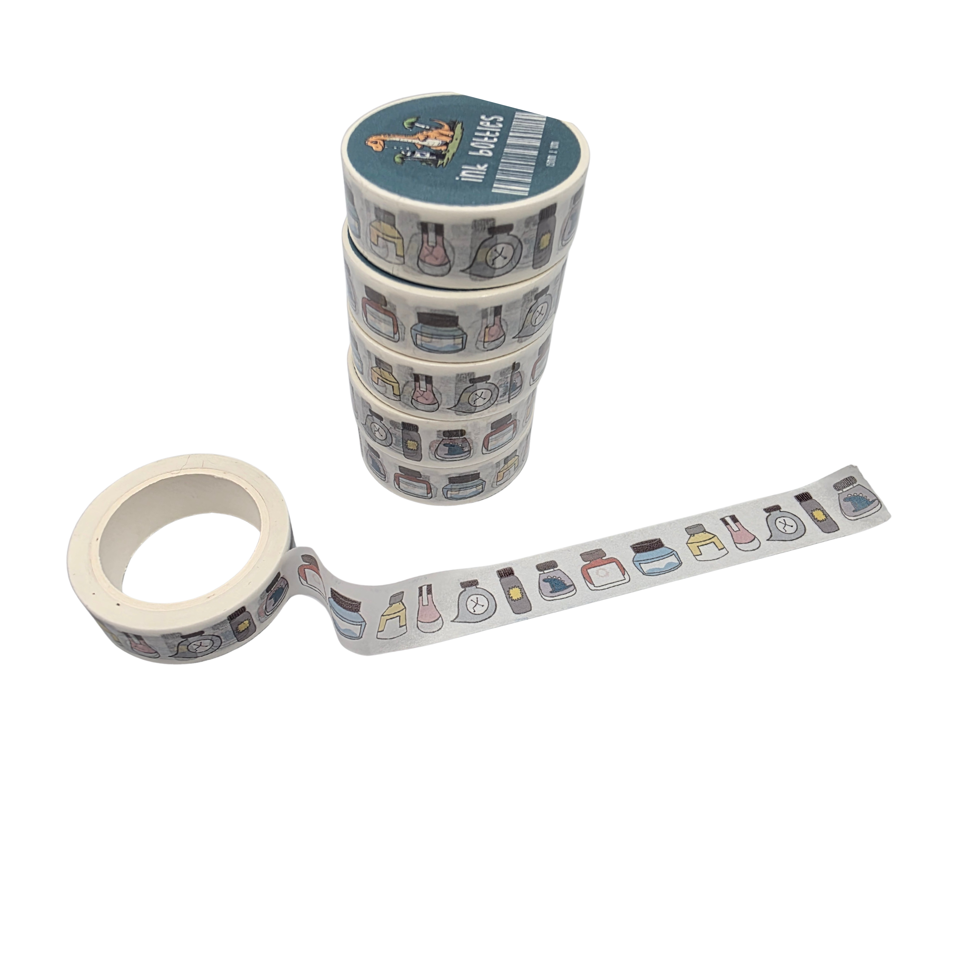 Ink Bottles Washi Tape