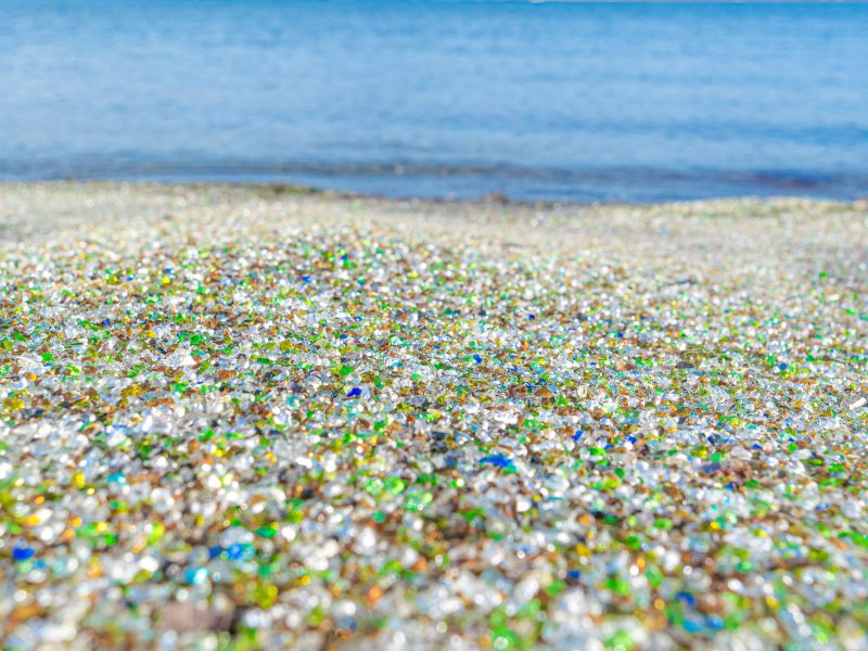 Nagasaki Beautiful Scenery Ink Omura Bay Glass Beach Aqua