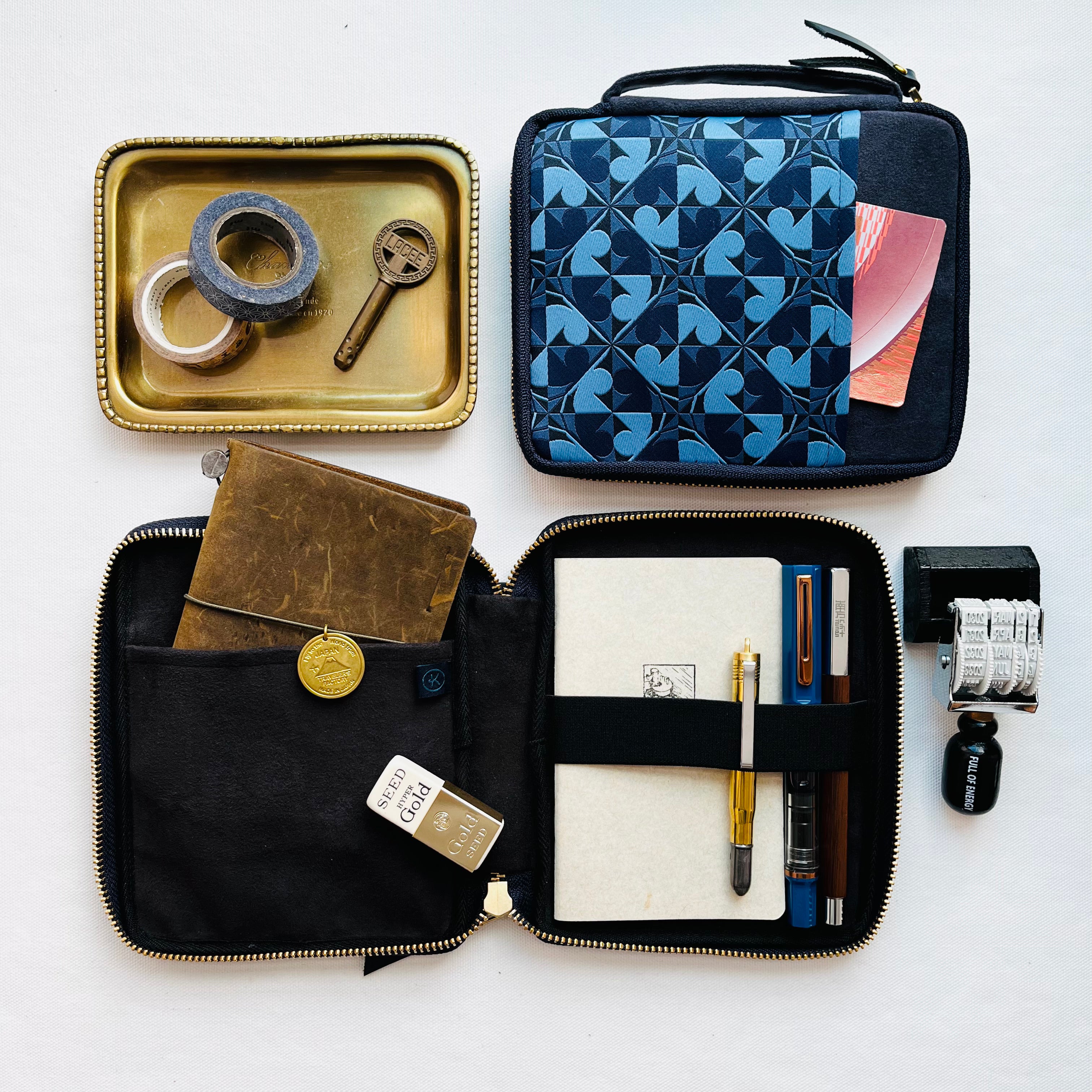 Archeology Series Zippered Notebook Jacket