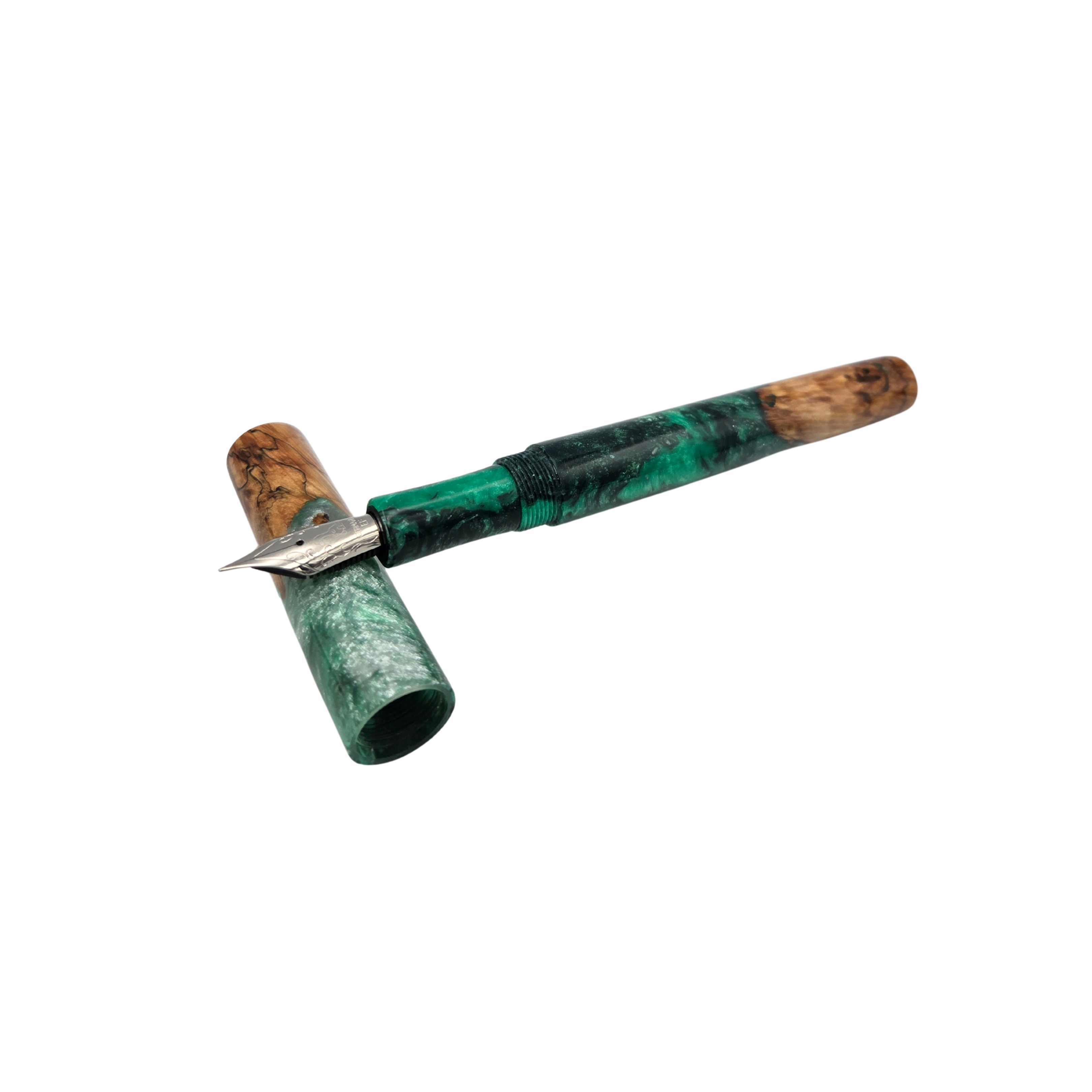 Green Spalted Big Leaf Maple Wood