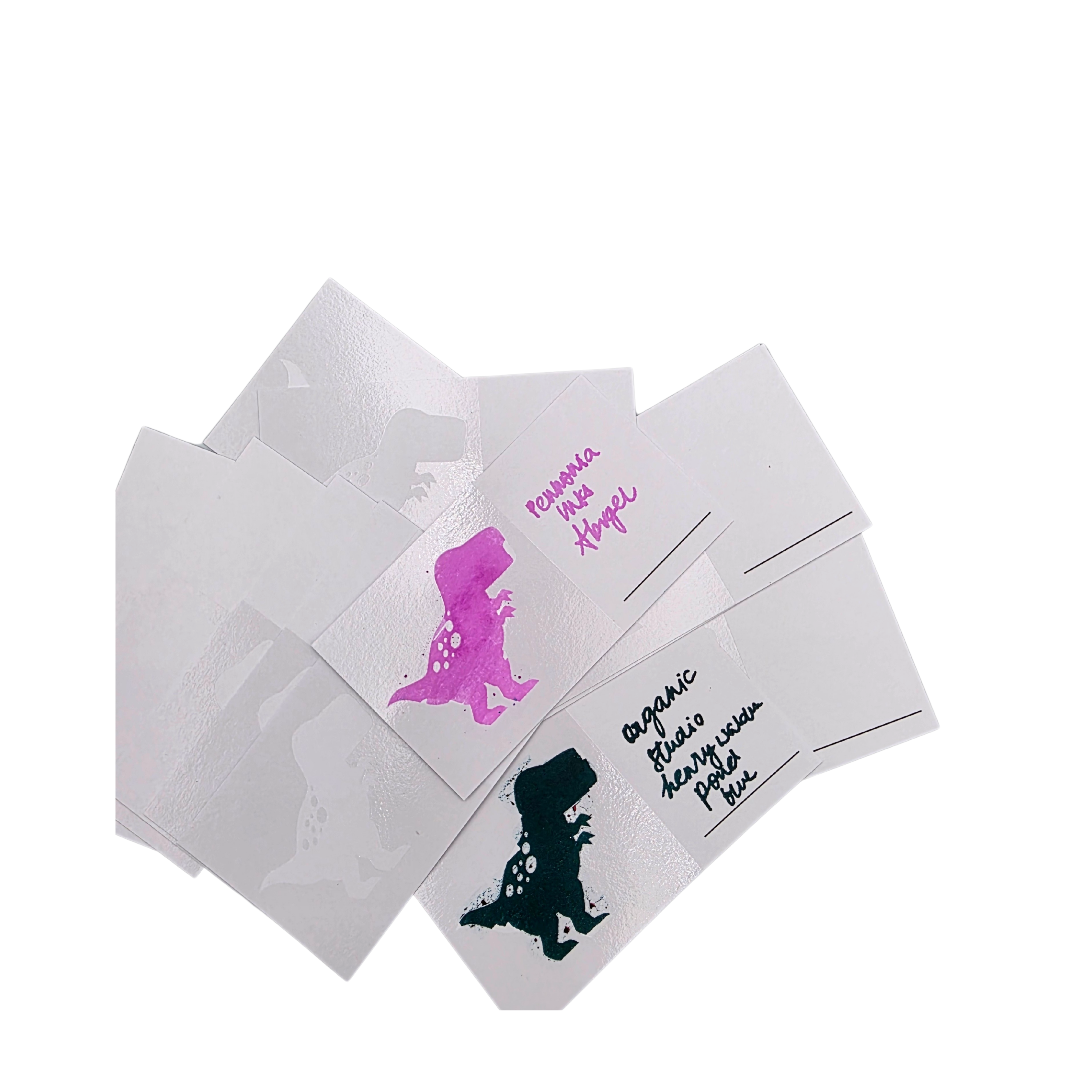 Tyrannosaurus Rex Swatch Cards