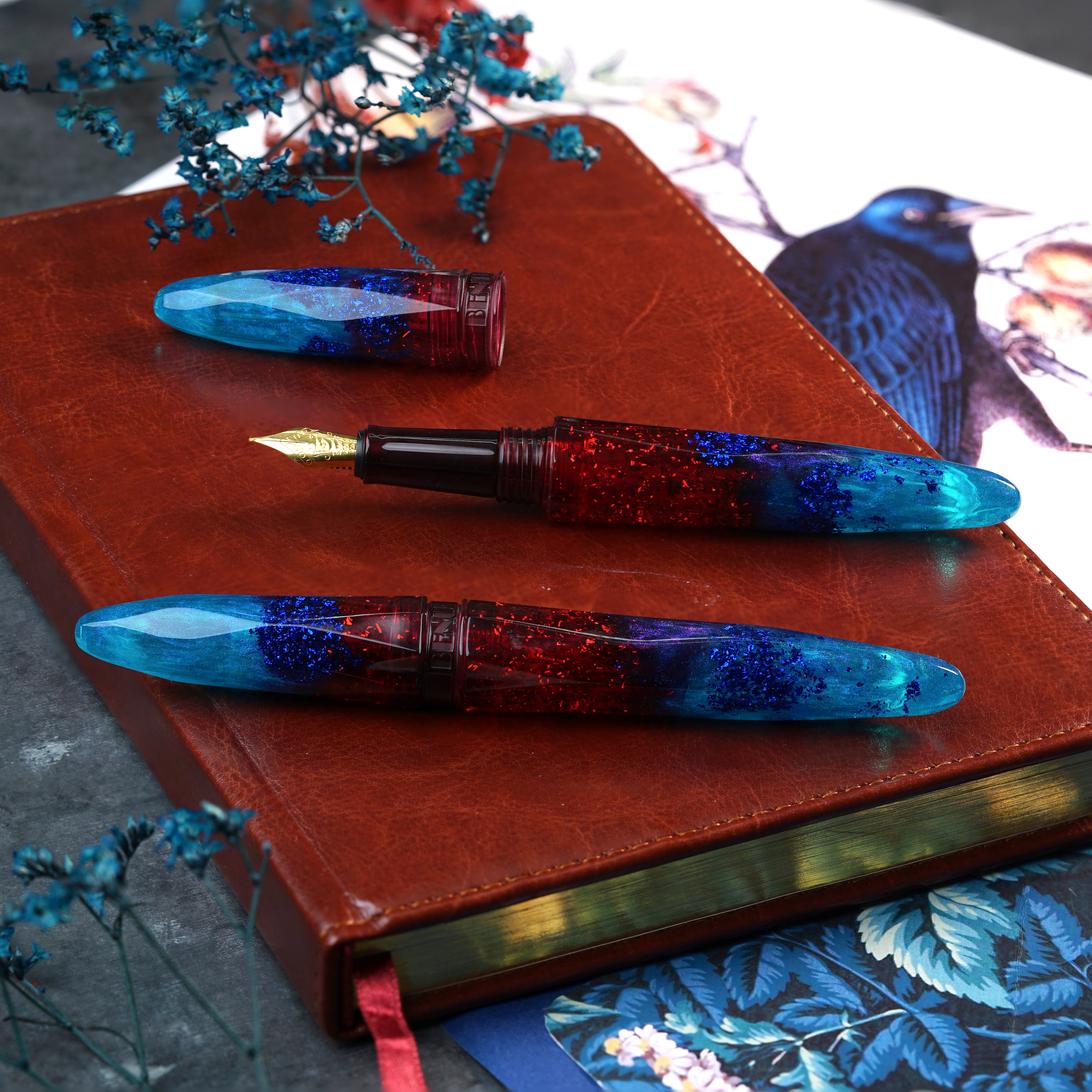 Briolette - Fiery Azure