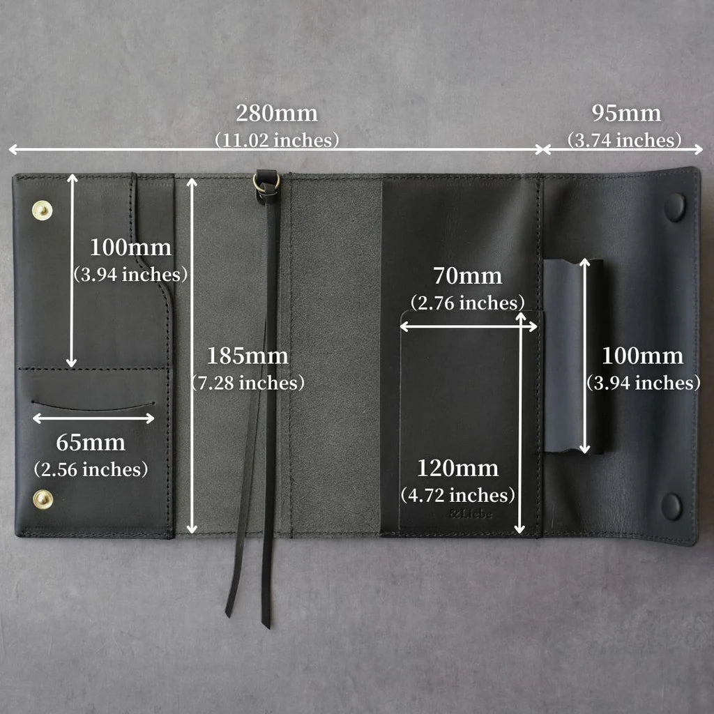 B6 Notebook Cover (Tochigi Leather)