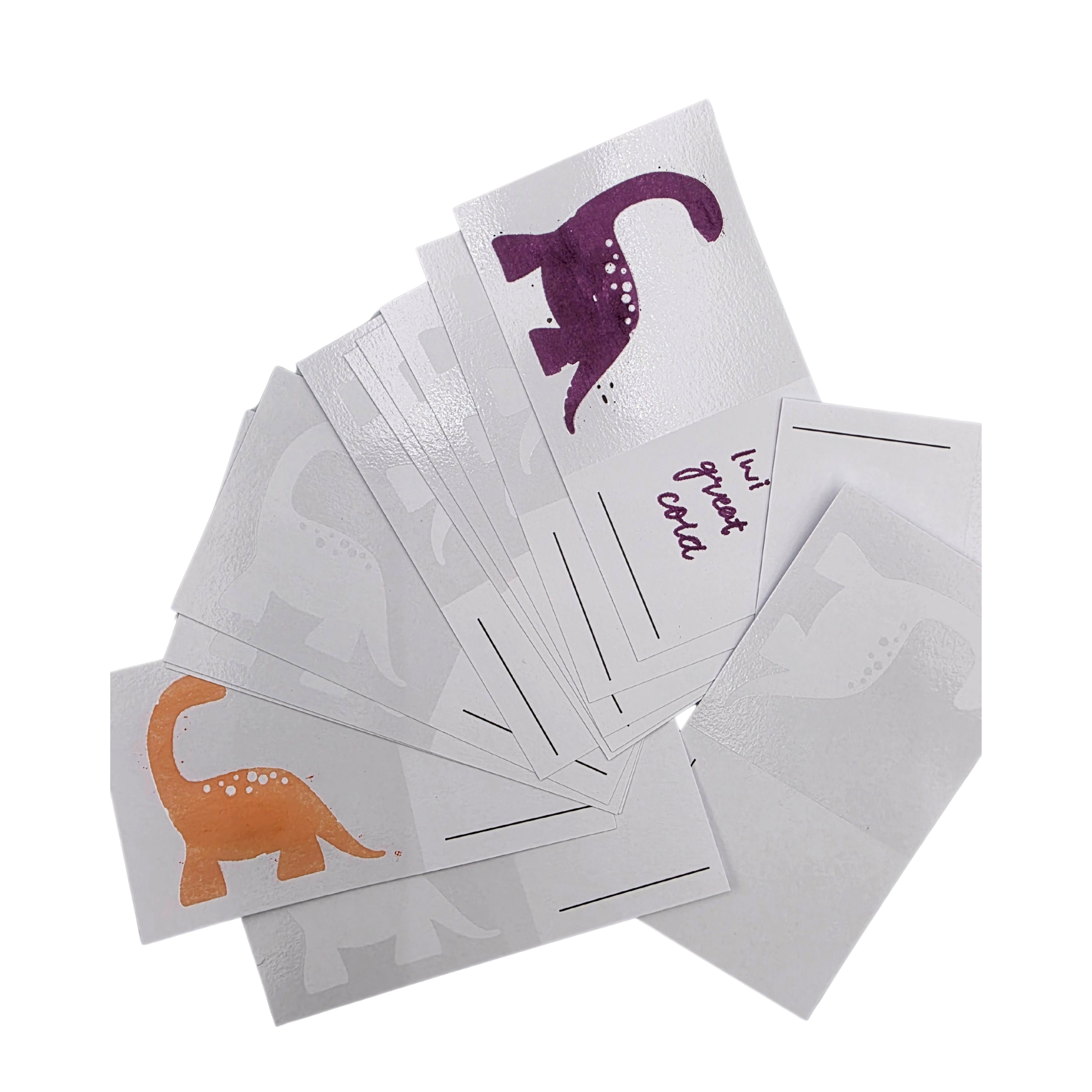Brachiosaurus Swatch Cards