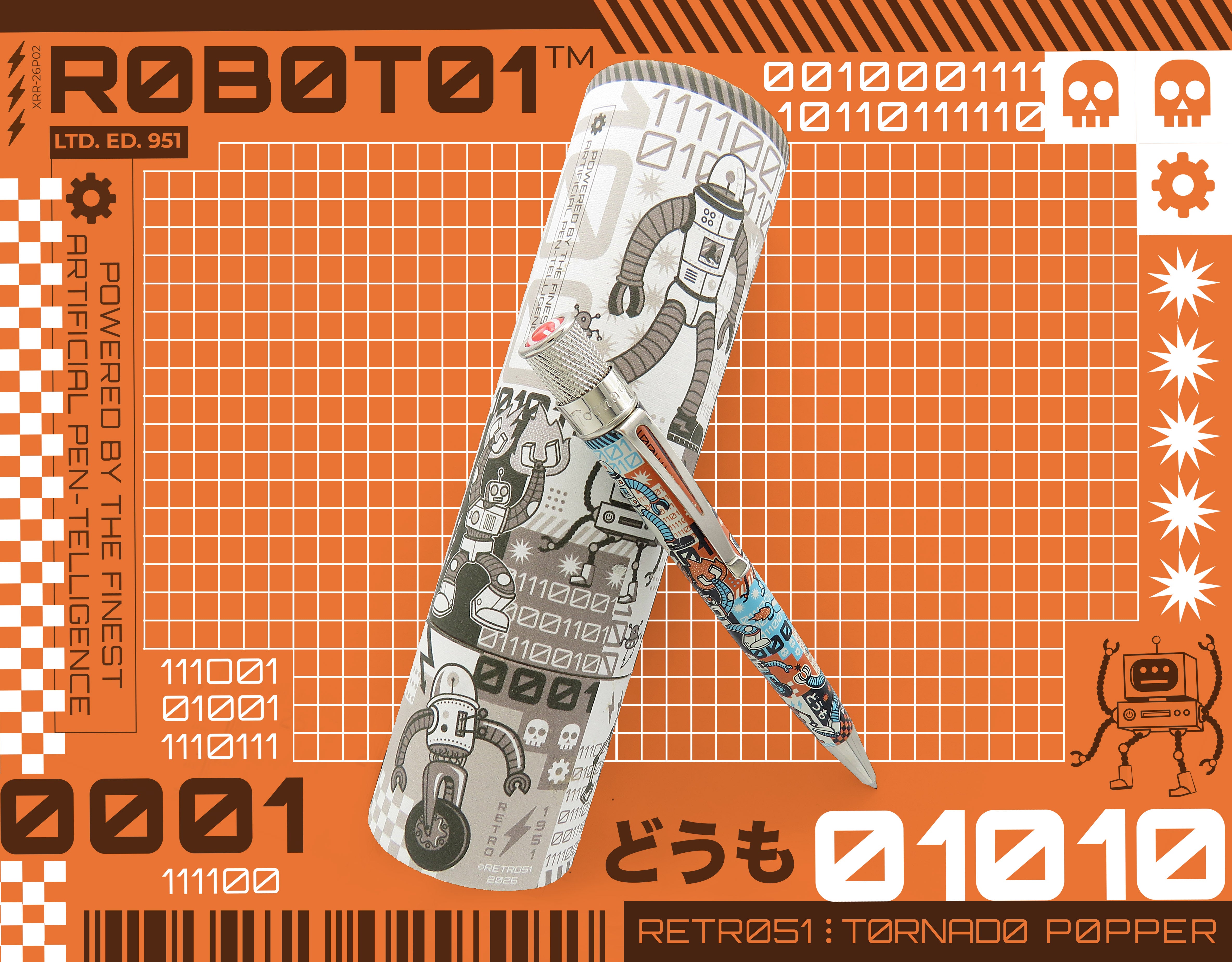 Tornado Popper™ - Roboto1 Rollerball