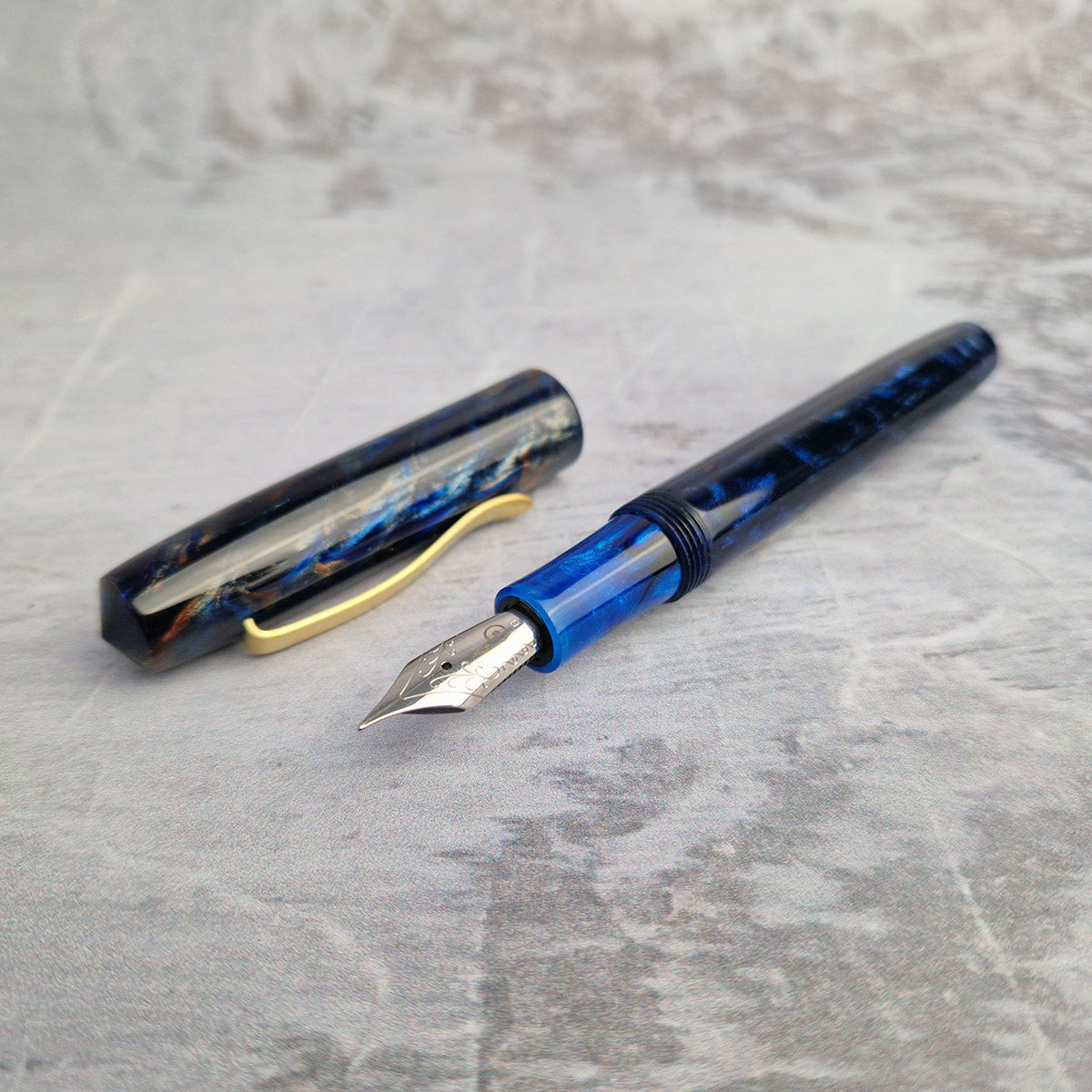 Blue In-house with Pen Clip