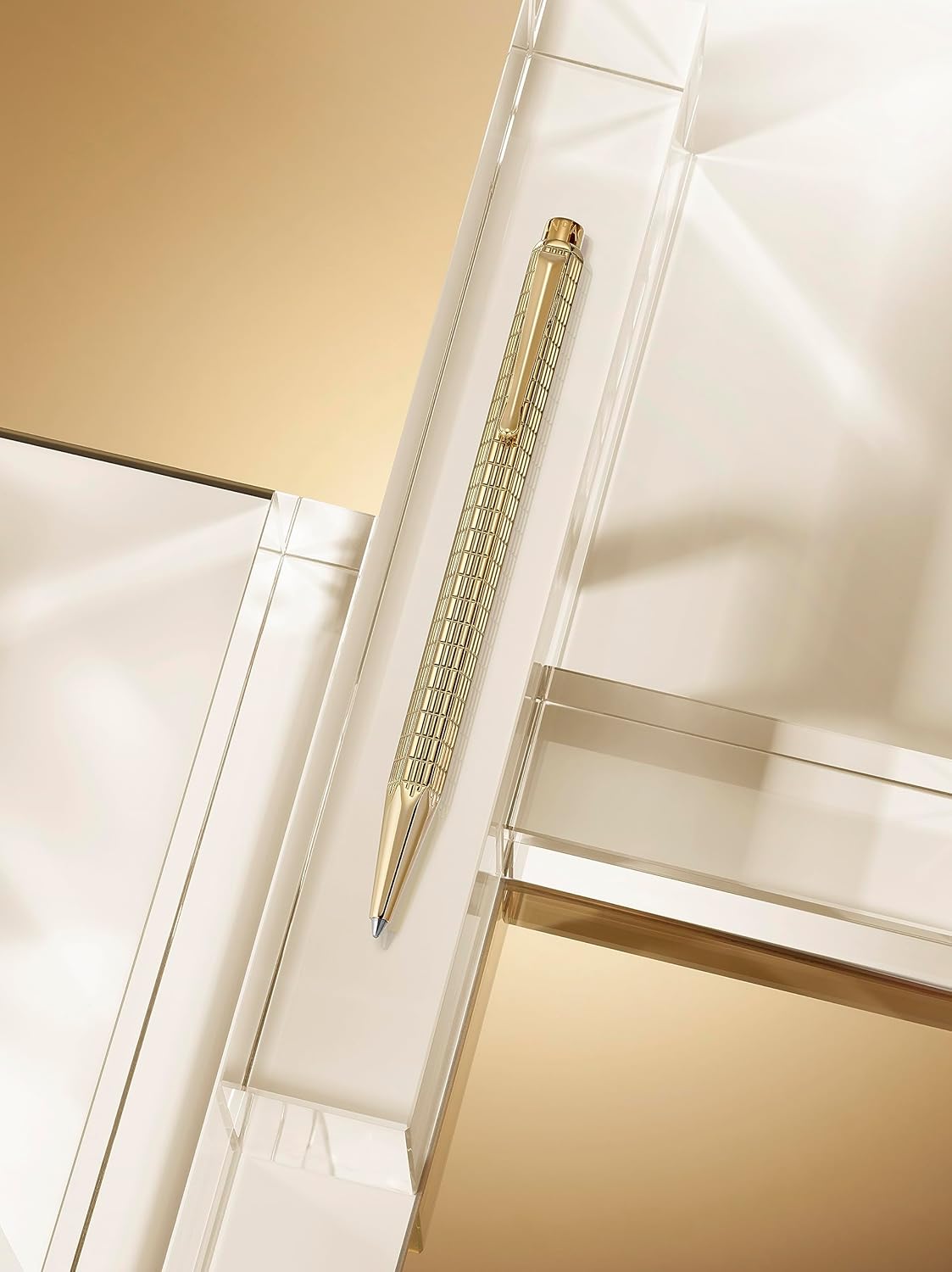 Ecridor Lights Ballpoint Pen & Leather Pouch Set - Limited Edition