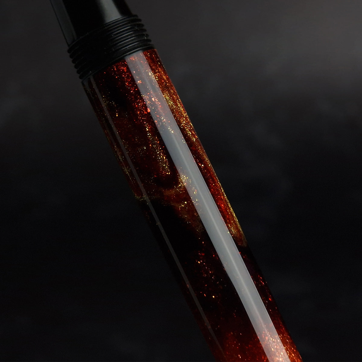 Fiery Red Ebonite