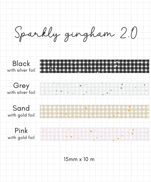 Sparkly Gingham 2.0