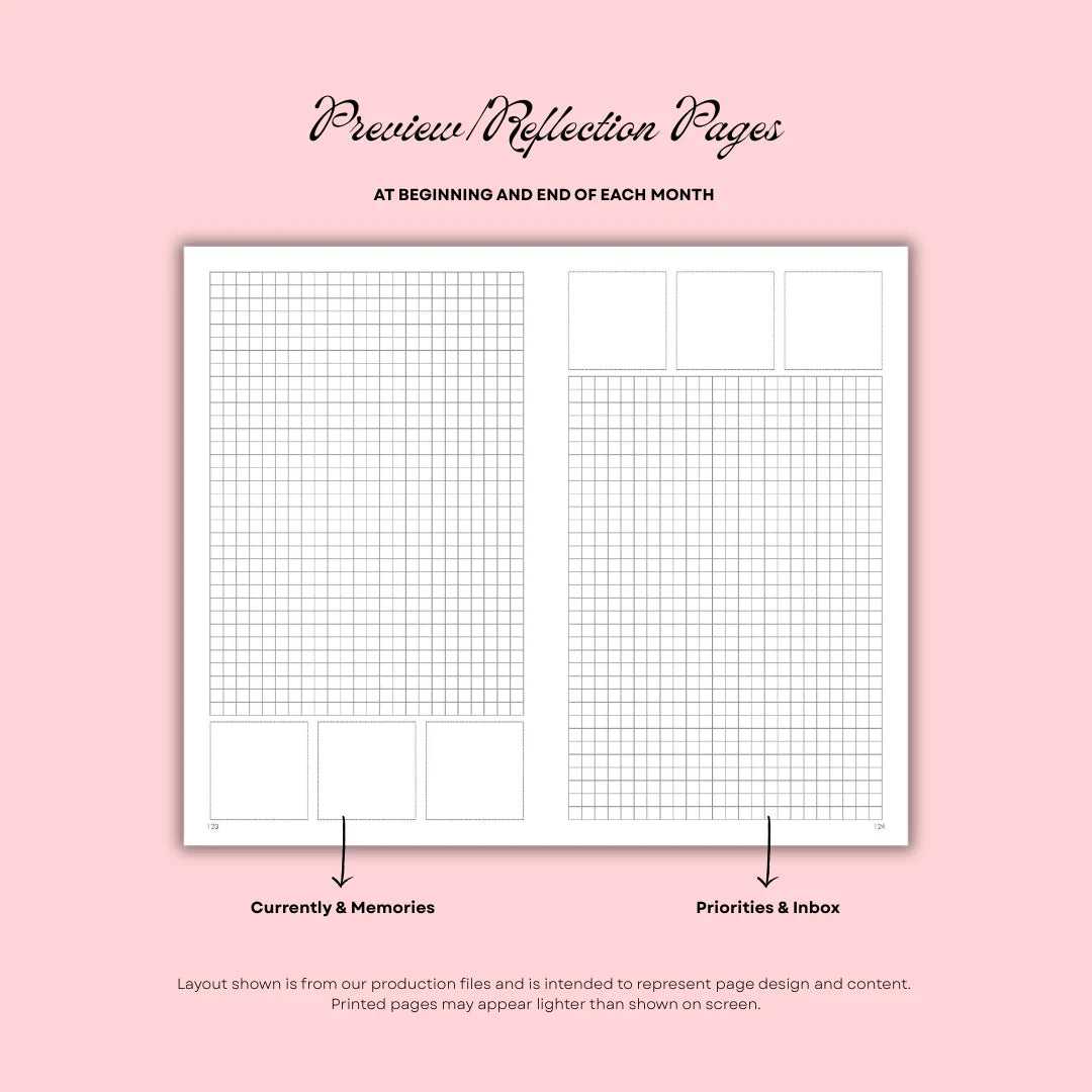 Plans - Quarterly Horizontal Planner (Undated Edition)