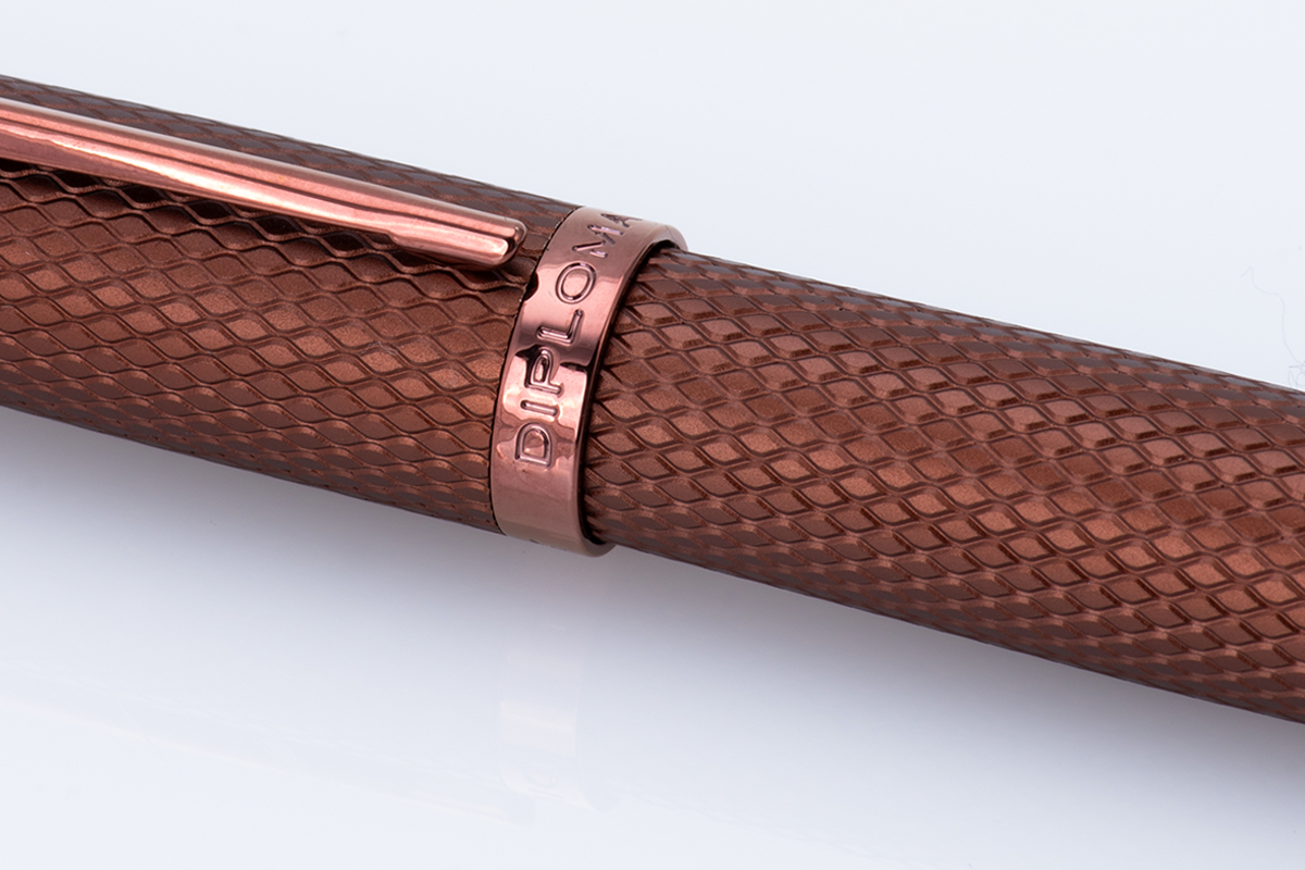 Viper Brown Guilloche (Ballpen)