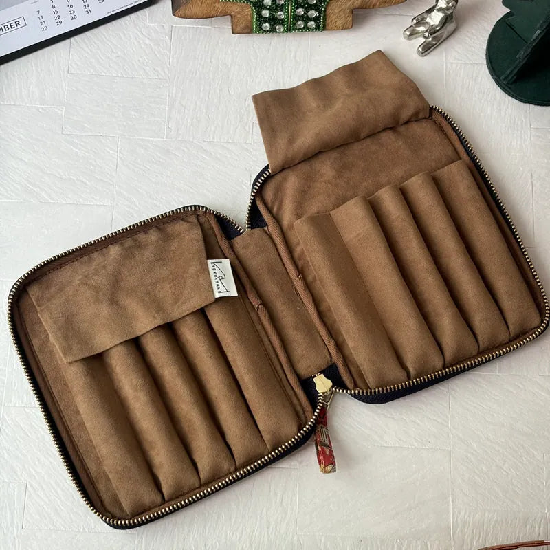 Christmas Limited Edition Zippered 10 Pen Case