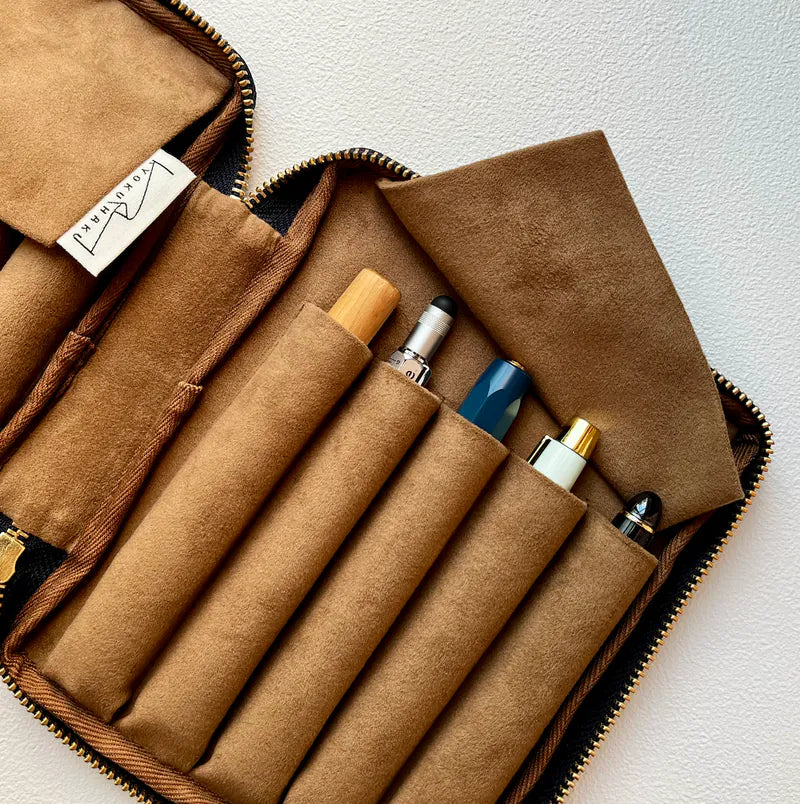 Iron Zippered 10 Pen Case