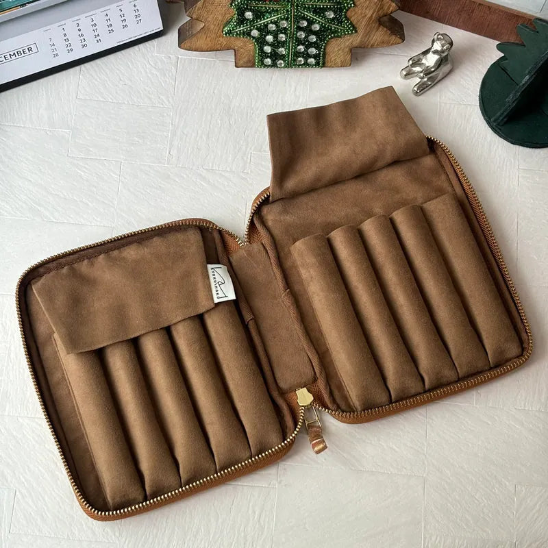 Bunny Christmas Limited Edition Zippered 10 Pen Case