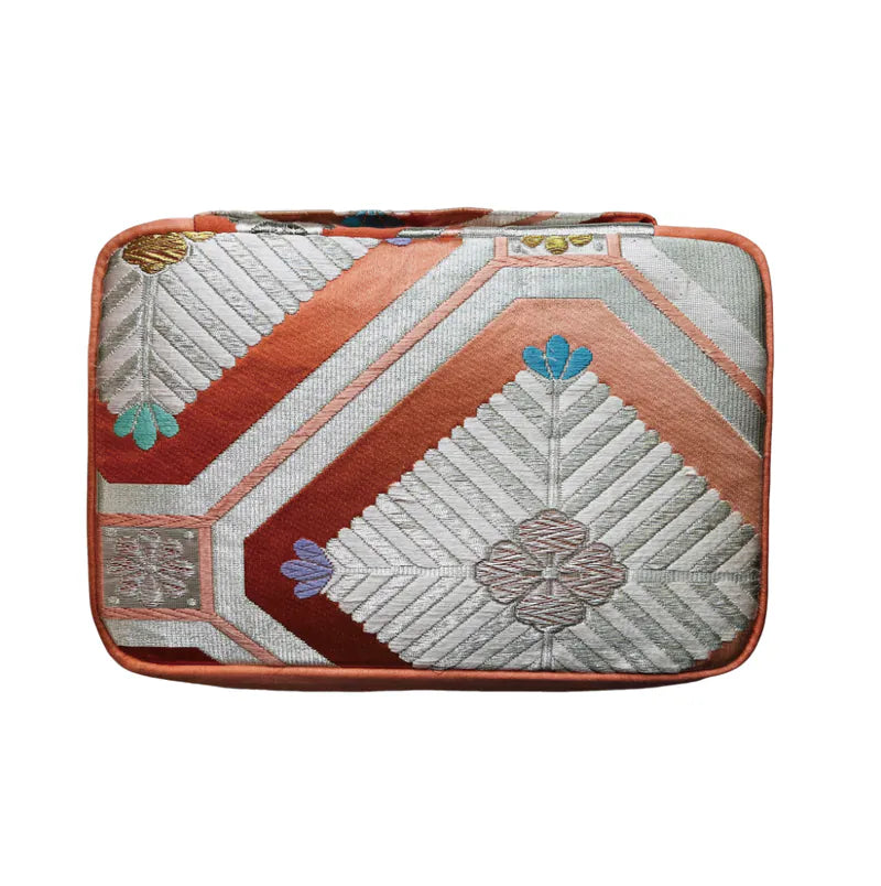 Kimono Obi Fabric 20 Pen Case (Diamond Pattern)